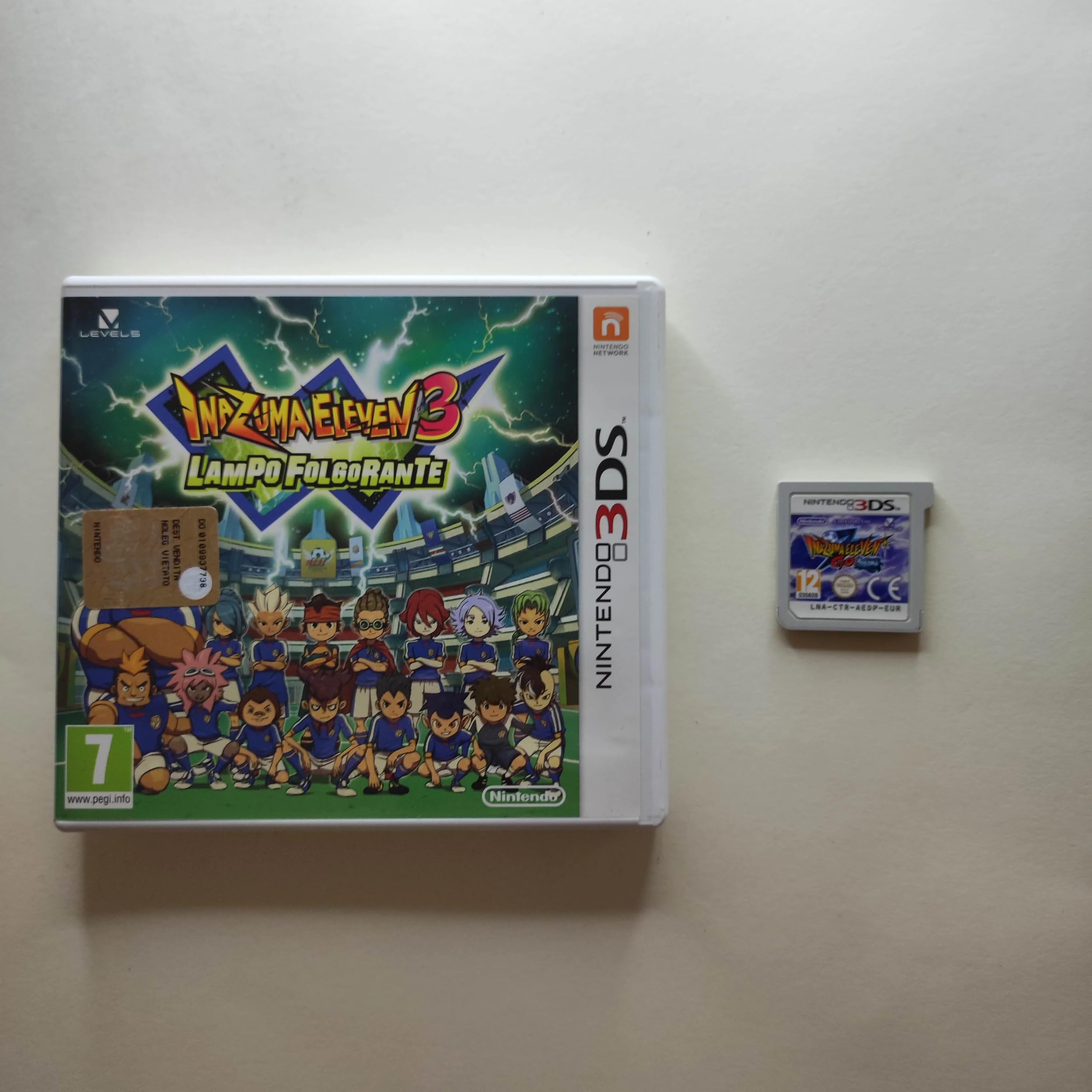 Inazuma Eleven 3: Lightning Bolt - Standard Edition for Nintendo 3DS - Soccer RPG Game for Kids & Teens - Perfect for Travel & Family Game Nights