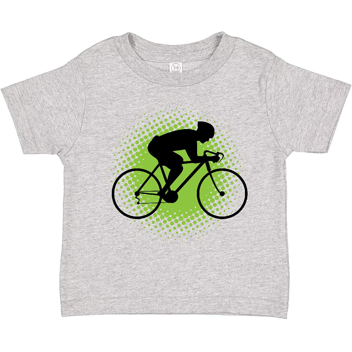 Inktastic Cycling Bicycle Racing Biking Toddler T-Shirt - Comfortable Kids Bike Tee for Boys & Girls - Perfect for Toddler Cycling, Bike Races & Outdoor Activities