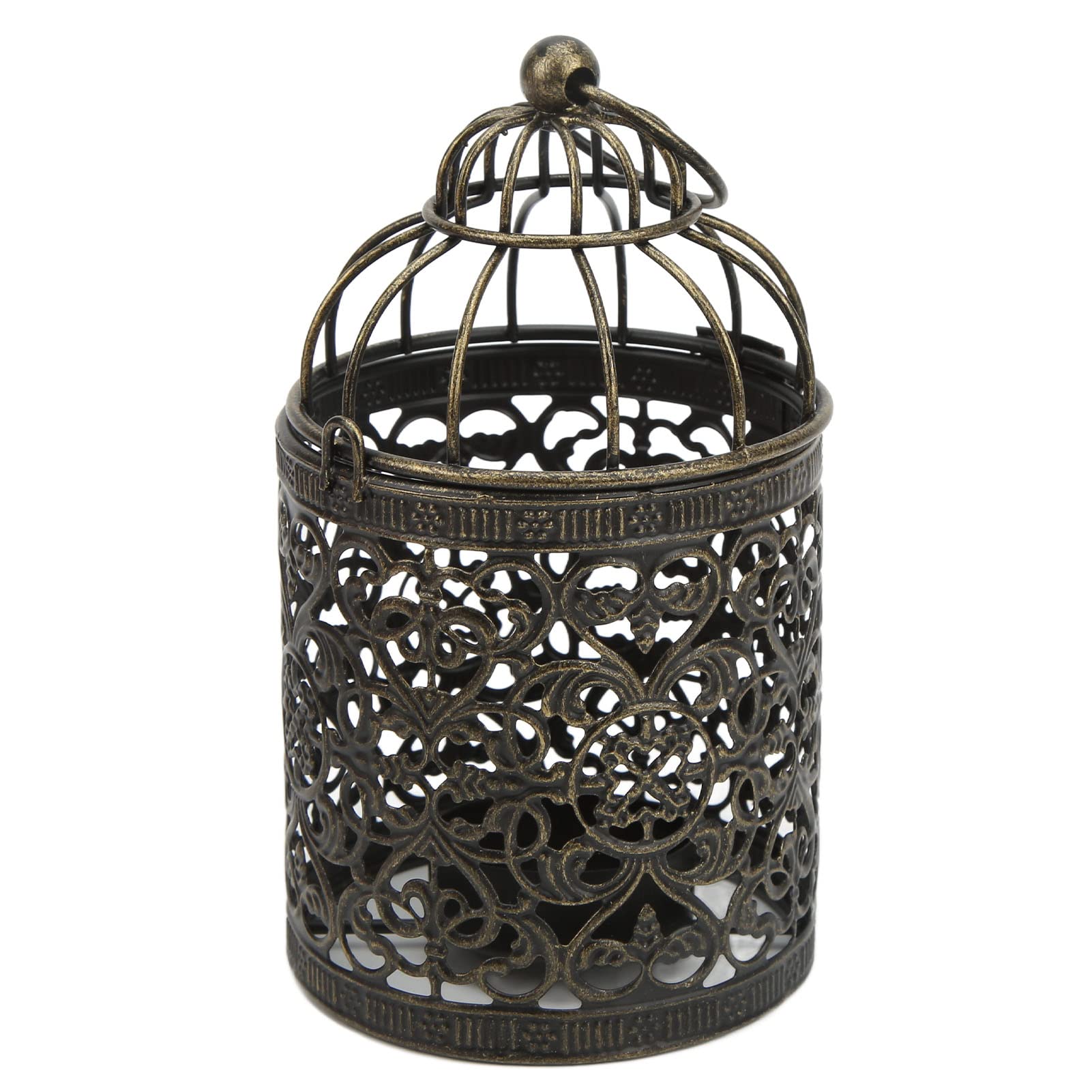 Jeanoko Vintage Candle Holder - European Retro Metal Finish Candle Stand for Wedding, Party & Home Decor (B Brush Gold) | Perfect for Table Centerpieces, Romantic Ambiance & Special Occasions