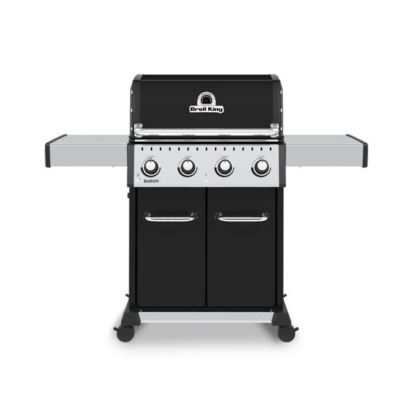 Broil King Baron 420 Pro Liquid Propane Gas Grill - 3 Burner Outdoor BBQ with 420 sq in Cooking Space, Perfect for Backyard Parties, Camping & Tailgating