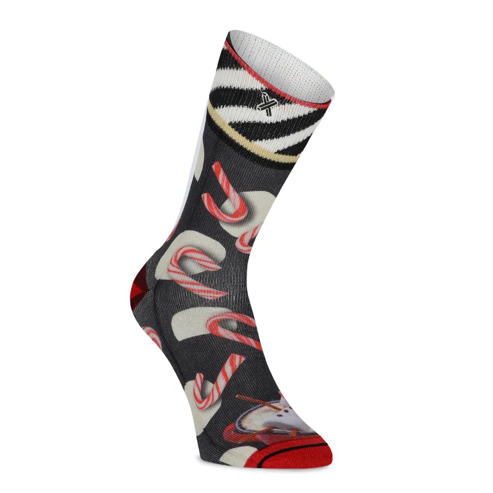 Cozy Hot Chocolate Socks for Women & Men - Soft Winter Warm Socks with Cute Hot Cocoa Mug Design - Perfect for Christmas Gifts, Cold Weather & Relaxing at Home