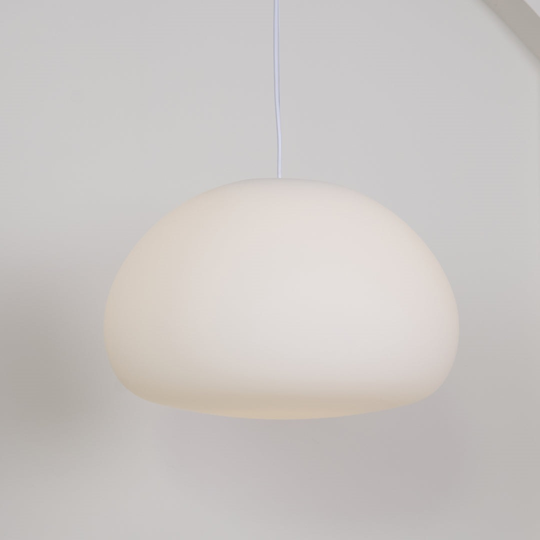 Modern Fluid Pendant Light Fixture - Elegant Dimmable Hanging Chandelier for Kitchen Island, Dining Room & Bedroom Decor