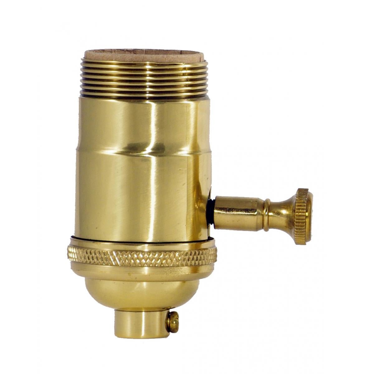 150W Full Range Rotary Dimmer Socket with E26 Base - Perfect for Table Lamps, Floor Lamps, and Home Lighting Control