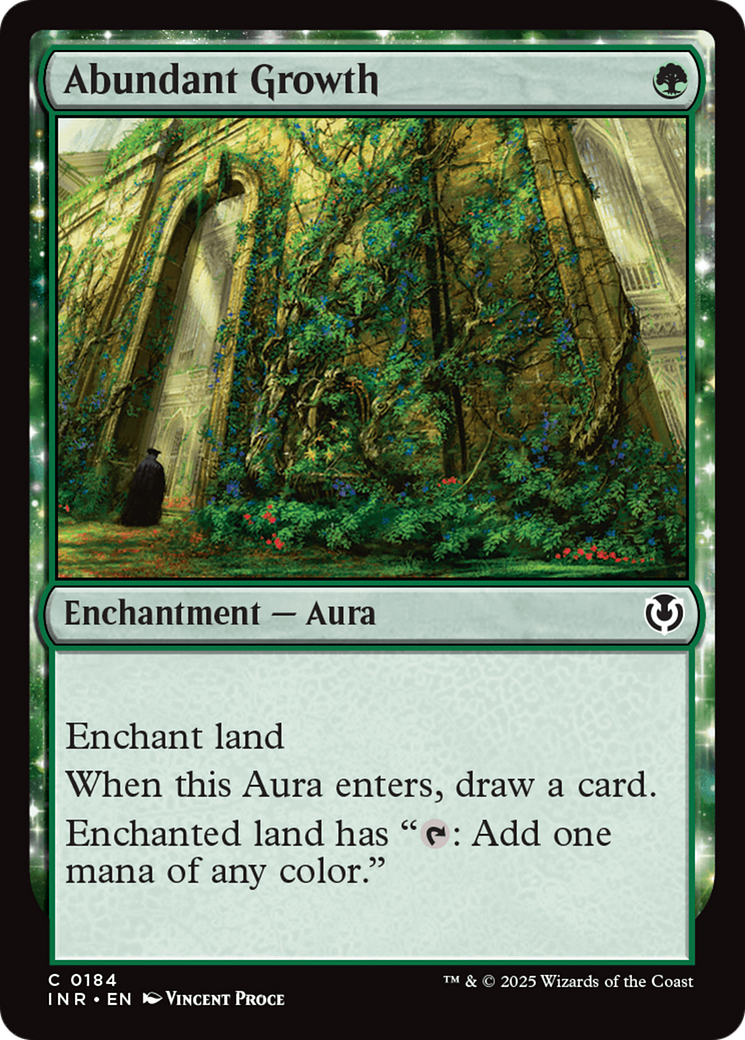 Abundant Growth [Innistrad Remastered] - MTG Magic The Gathering Card - Perfect for Commander, Standard & Modern Decks - Enhance Your Gameplay Strategy