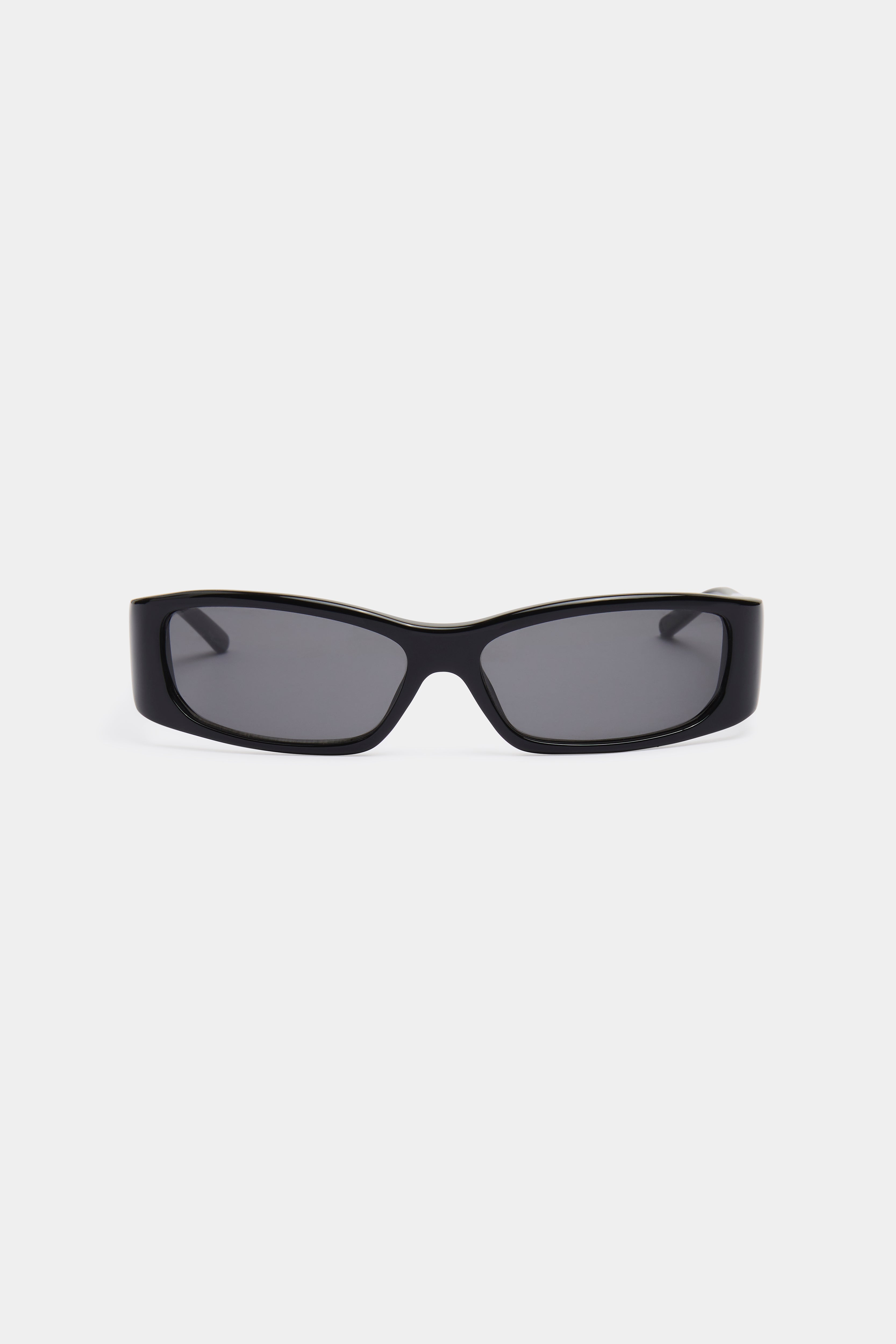 Fast & Stylish Black Sports Sunglasses - UV Protection for Running, Cycling & Outdoor Activities