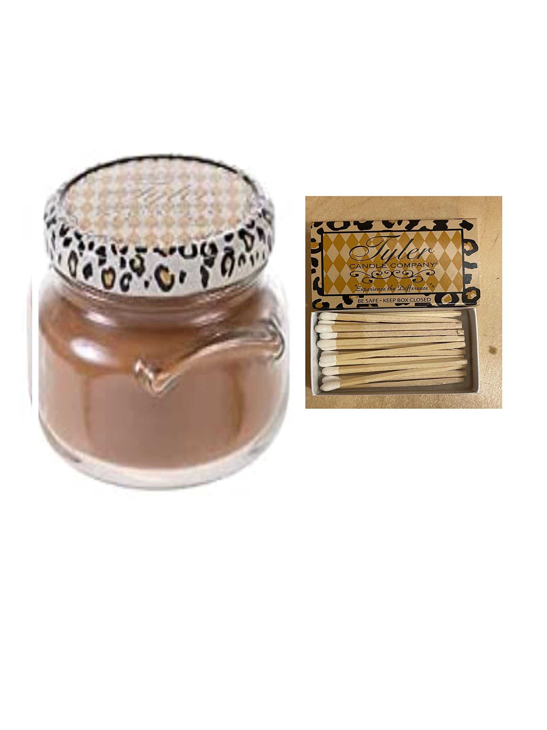 Tyler Candles - Premium Cowboy Scented Candle 11oz with 2 Wicks & Matches - Western Home Decor, Ranch Aromatherapy for Living Room, Bedroom & Cabin Relaxation