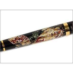 Premium MAKI-E Urushi Lacquer Fountain Pen - Handcrafted Kyoto Elegance by Yamanaka Lacquer Ware | Luxury Writing Instrument for Business Gifts, Collectors & Calligraphy Enthusiasts