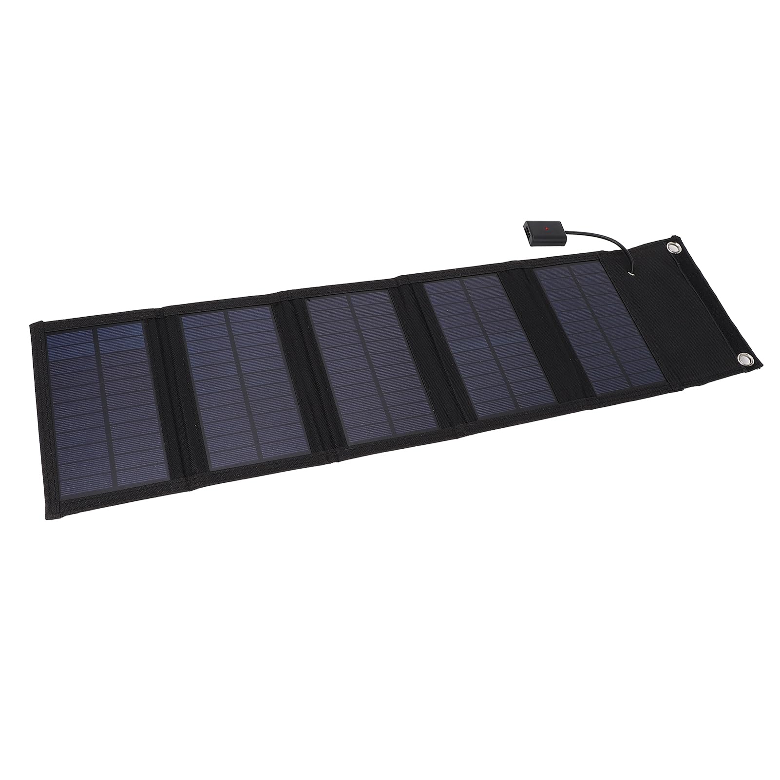 10W 5V Portable Solar Panel Charger - Foldable Waterproof Solar Power Bank for Camping, Hiking & Travel - Emergency Power Supply for Phones, Tablets & Outdoor Gear
