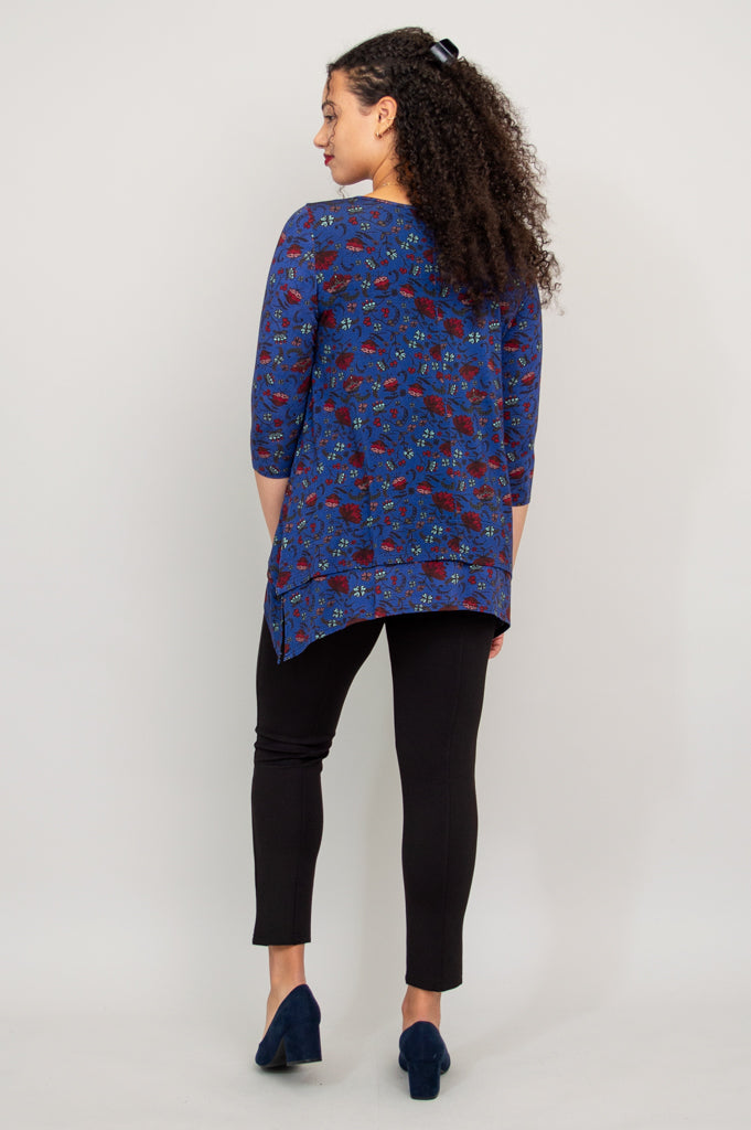 Kindness Tunic Top - Soft Bamboo Fabric Folkloric Blouse for Women | Perfect for Boho Style, Summer Outfits & Casual Wear