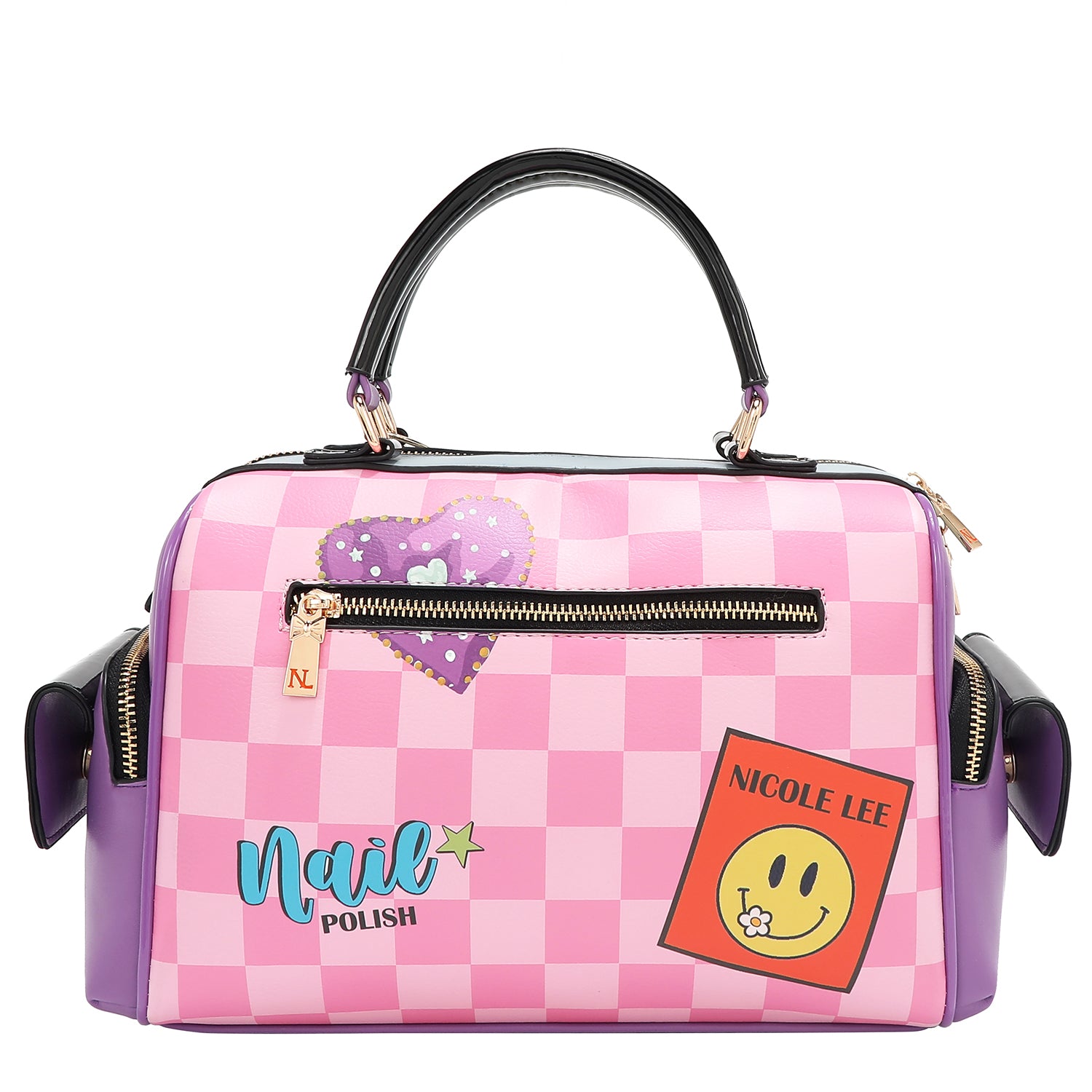 Trendy Nail Polish Handbag for Women - Fashionable Crossbody Purse with Nail Polish Design - Perfect for Parties, Travel & Everyday Use