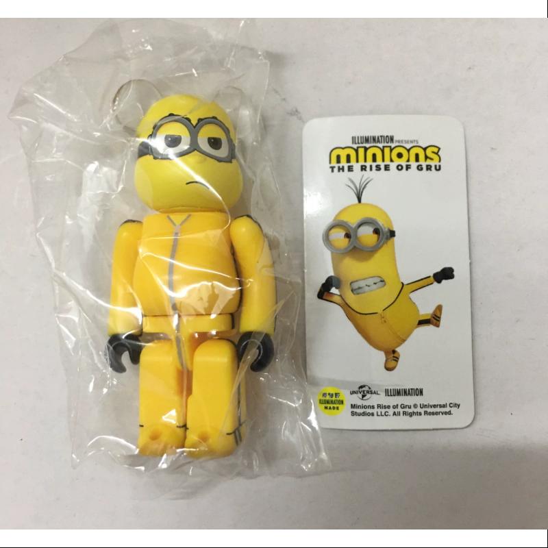 Bearbrick Series 42 Secret Minions 100% Collectible Vinyl Figure - Limited Edition Anime Toy for Display & Gift - Perfect for Home Decor, Office Collection, and Pop Culture Enthusiasts