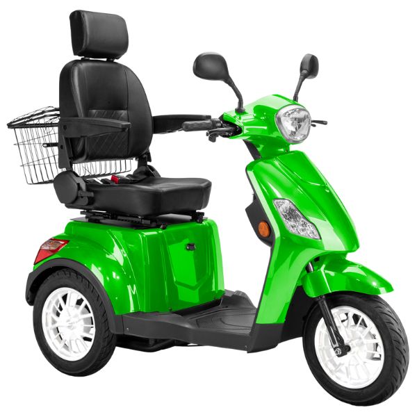 Bespoke Legacy Full Size 3 Wheel Mobility Scooter for Adults - Lightweight Electric Scooter with Long Battery Life - Perfect for Outdoor, Shopping & Travel
