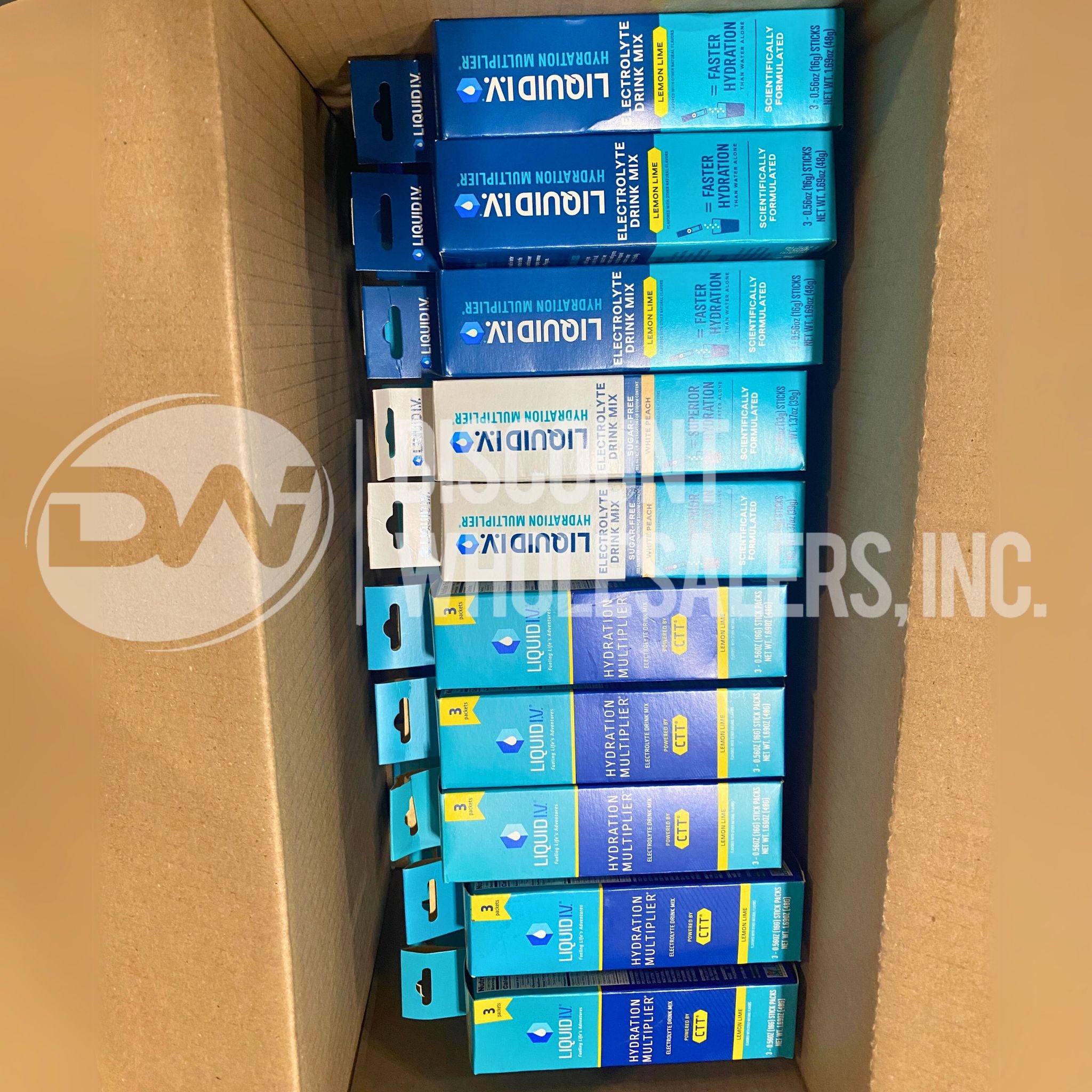 Liquid I.V. Hydration Multiplier Electrolyte Powder Packets - 50 Count Variety Pack | Immune Support & Rapid Hydration for Travel, Workouts & Daily Wellness