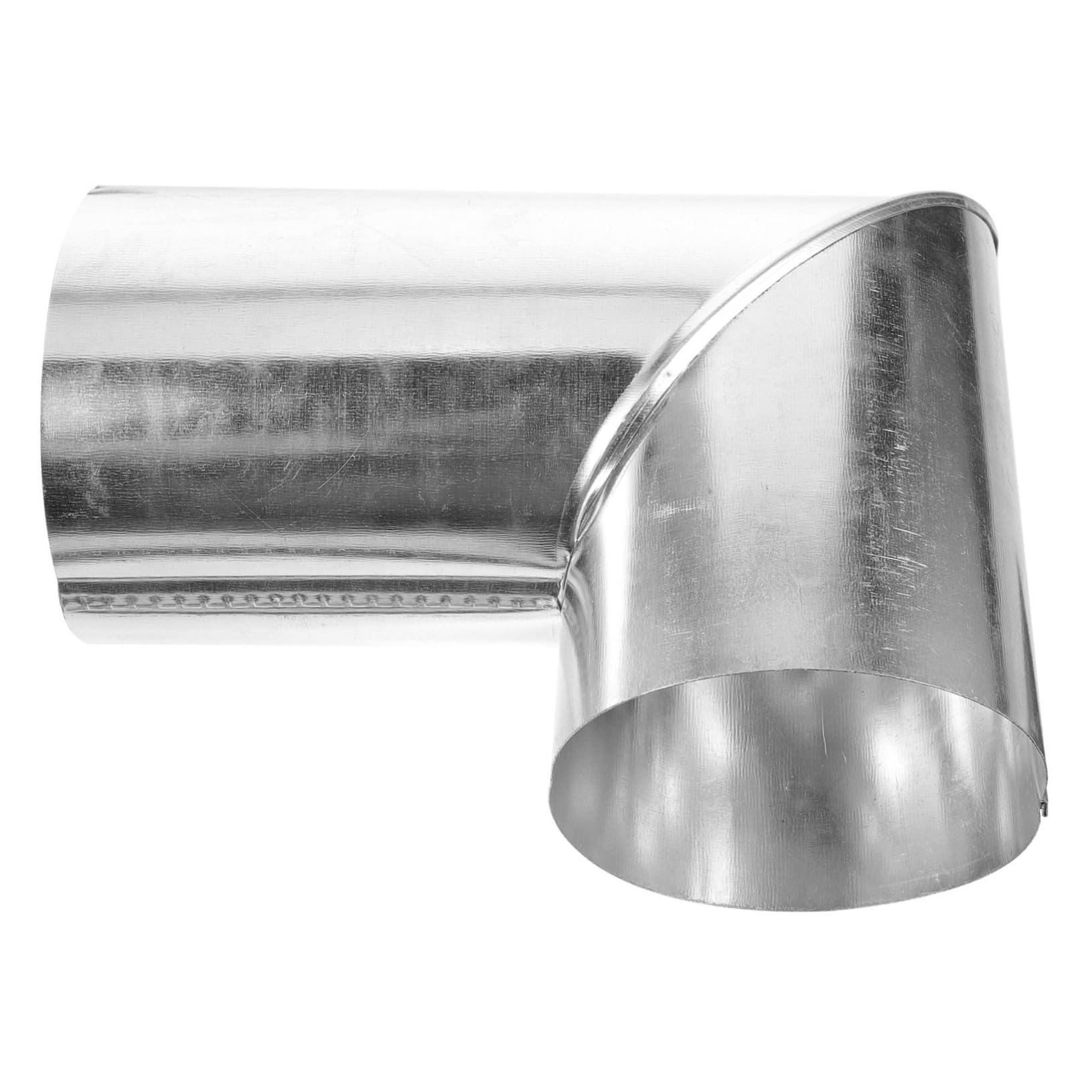 MUCKLILY Chimney Pipe Accessories - Smoke Pipe Elbow, Tent Wood Stove Hose, Camping Heating Stove Pipe, Exhaust Pipe, Smoke Vent, Ground Pot, Stainless Steel Exhaust - Perfect for Camping, RV, Outdoor Heating & Wood Stoves