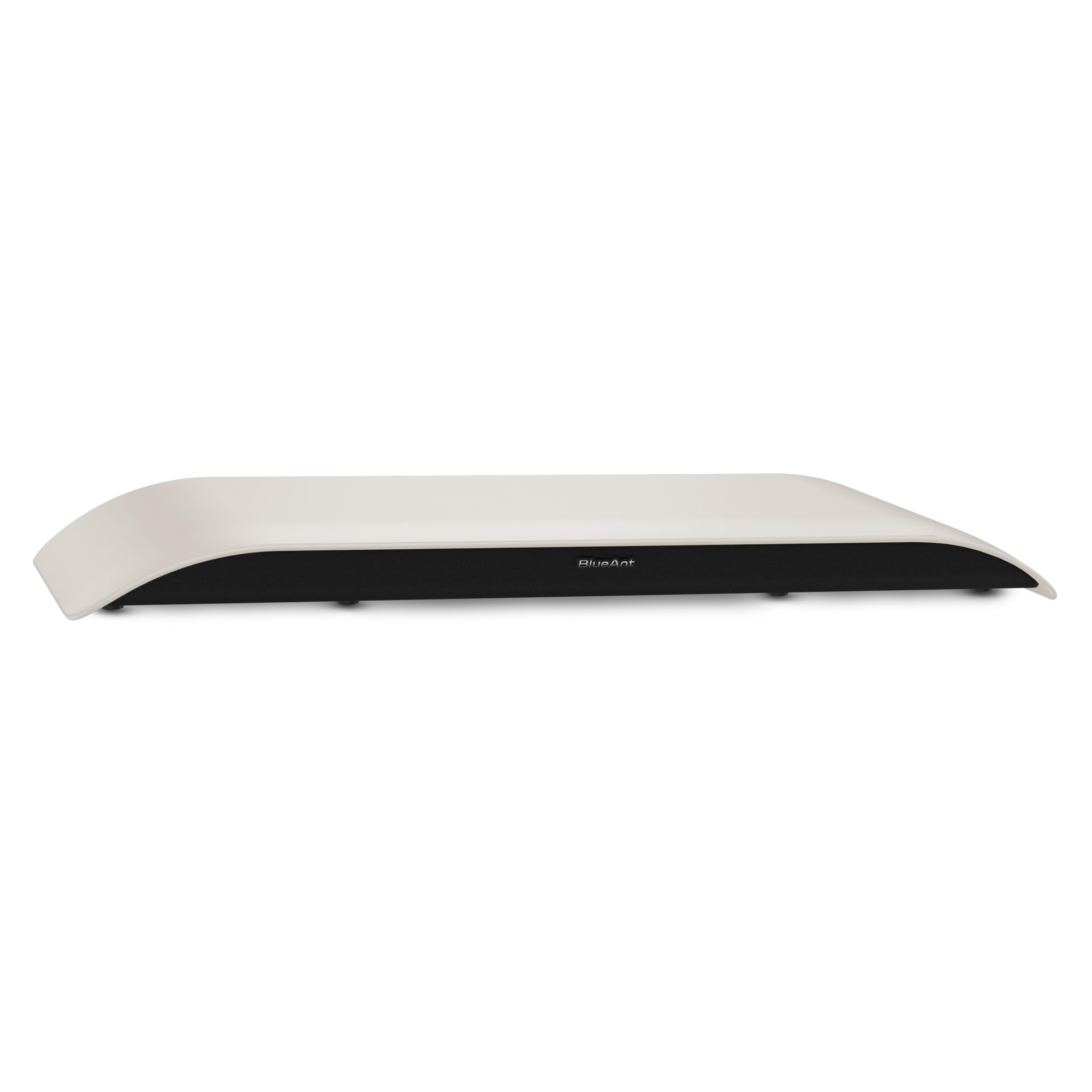 BlueAnt Soundblade Under Monitor Soundbar - 120W 2.1 Channel USB-C & Bluetooth 5.3 Computer Speaker for PC, Mac, Streaming, Music & Gaming | Perfect for Home Office & Desktop Setup (White)