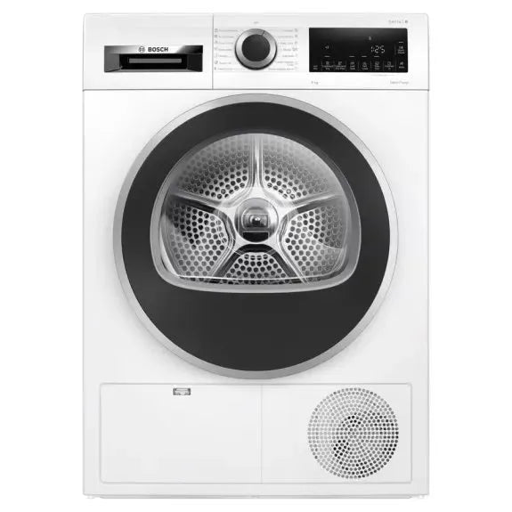 Bosch 9kg Heat Pump Dryer - Energy Efficient, Quiet & Gentle on Clothes | White WQG24200AU | Perfect for Apartments & Small Laundry Rooms