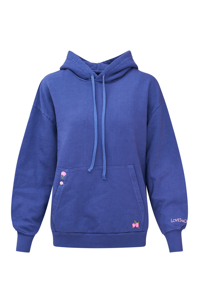 Lalita Hoodie - Blueberry Color Cozy Pullover Sweatshirt for Women | Perfect for Casual Wear, Lounge & Outdoor Activities