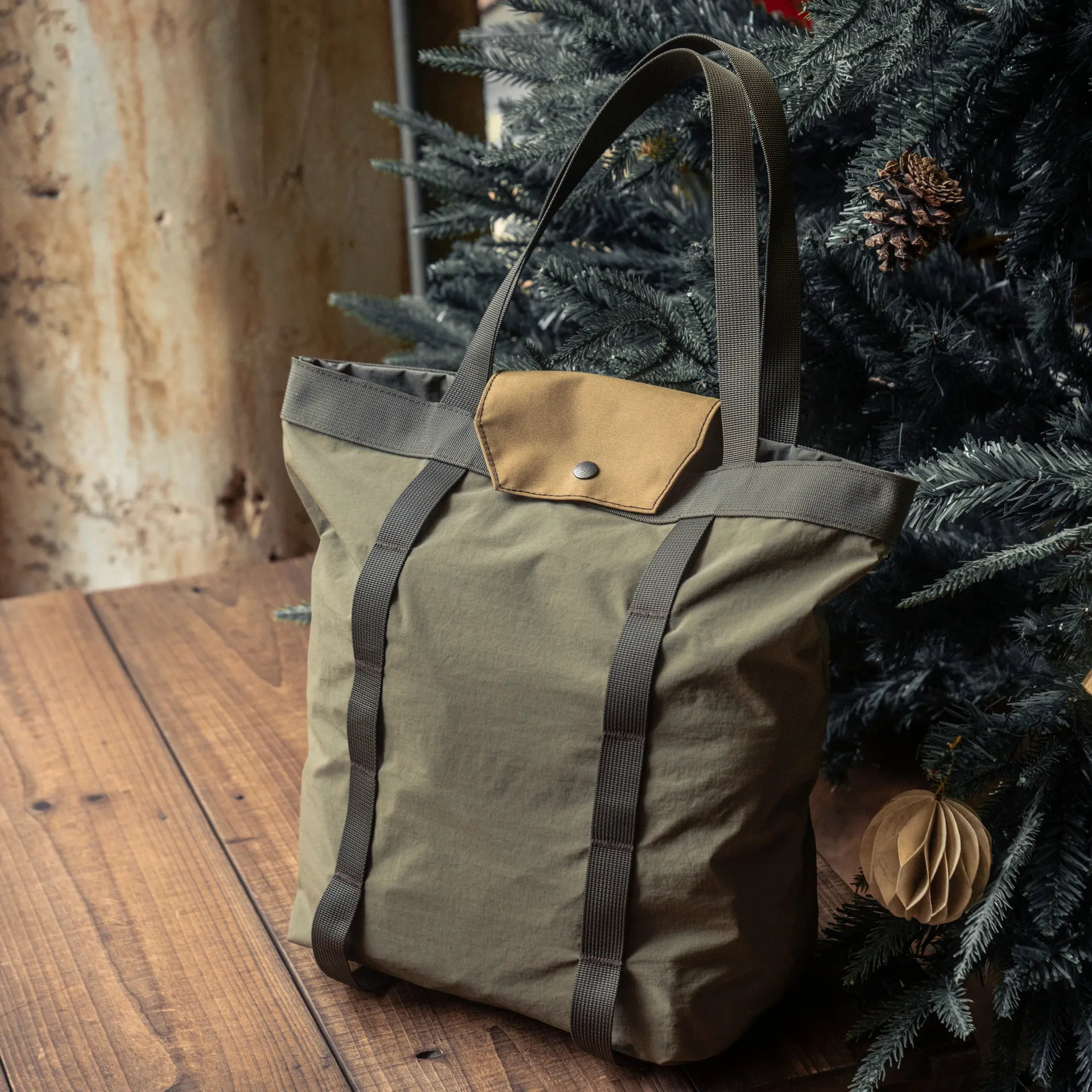 Foldable Tote Bag 14L - Lightweight Reusable Shopping Bag with Handles for Groceries, Beach, Travel & Work | Eco-Friendly Collapsible Carryall for Women & Men