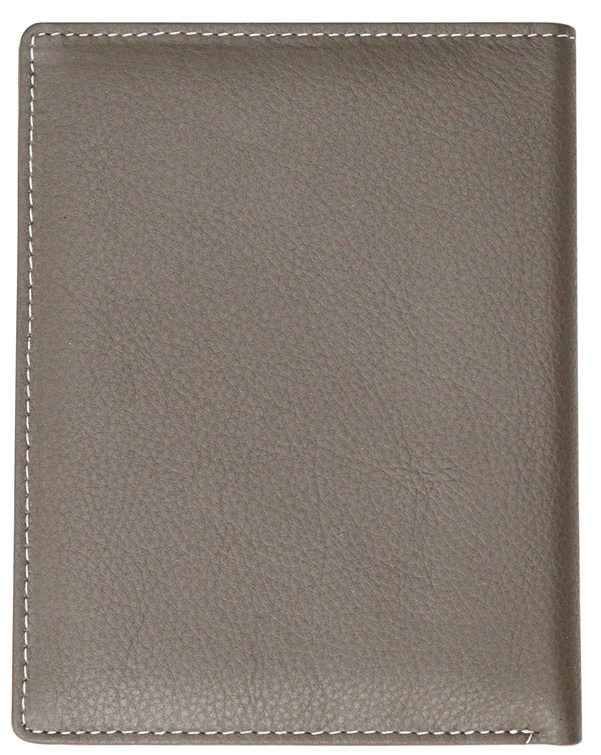 RFID Leather Passport Holder & Travel Wallet with Credit Card Slots - Mushroom Brown Multi-Functional Organizer for Secure International Travel & Business Trips