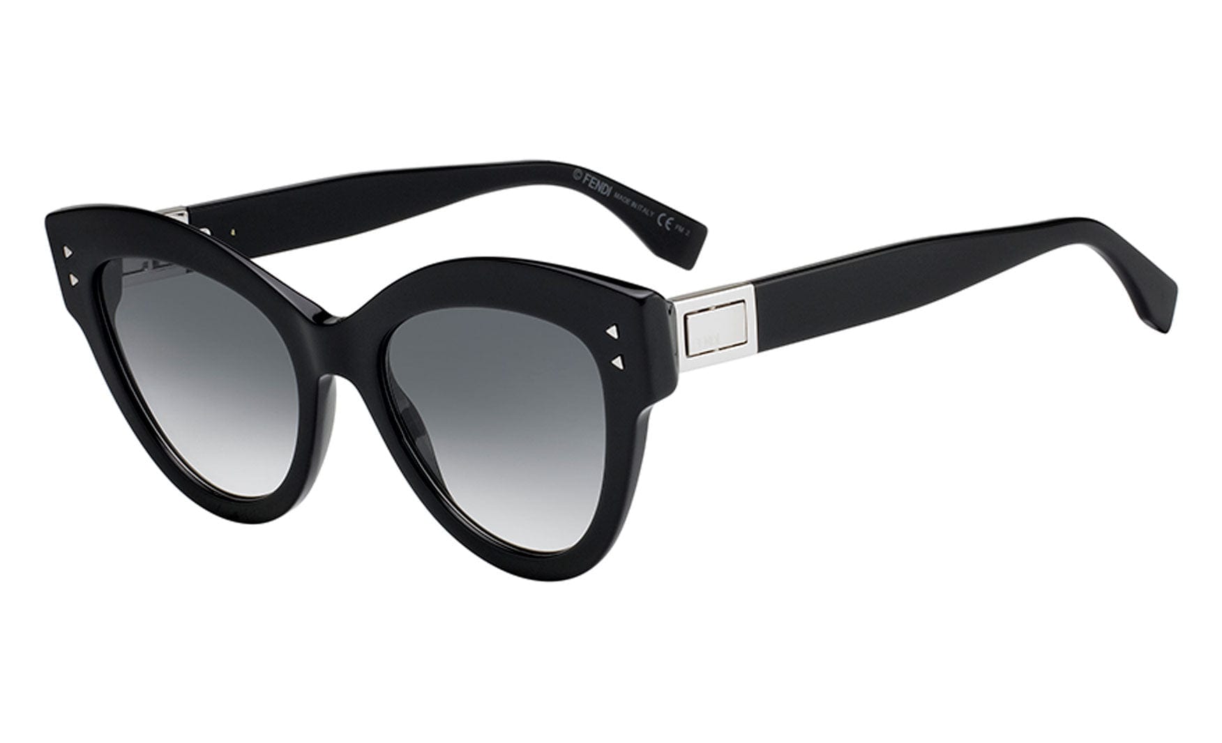 FENDI FF 0266/S 807 5220 Sunglasses for Women - Luxury Designer Shades with UV Protection - Perfect for Beach, Driving & Fashion Outfits