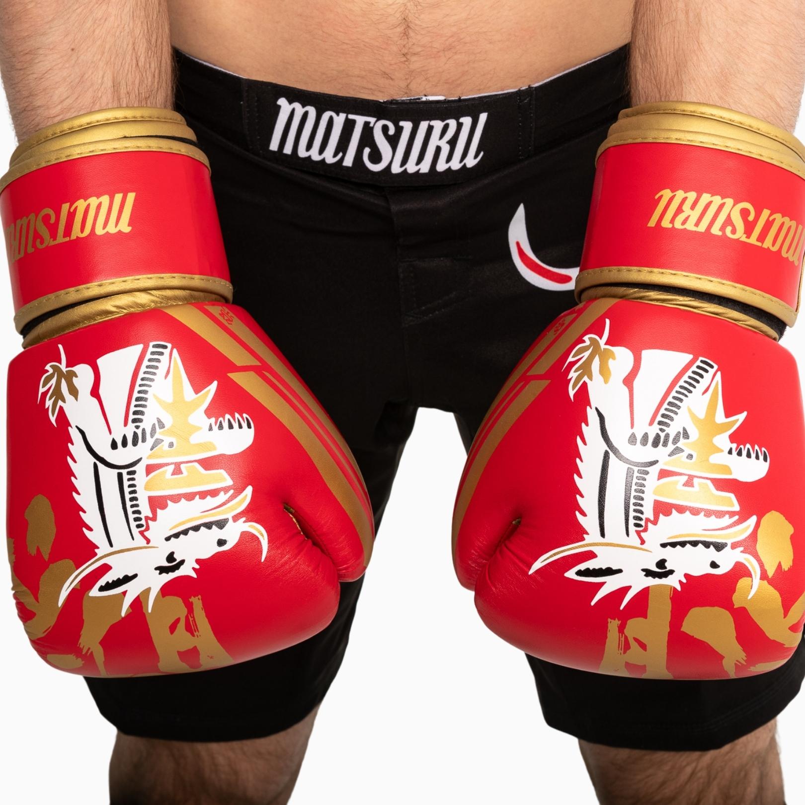 Matsuru Professional Boxing Gloves for Men & Women - Premium Training, Sparring, and Heavy Bag Workouts - Ideal for MMA, Kickboxing, and Fitness Training