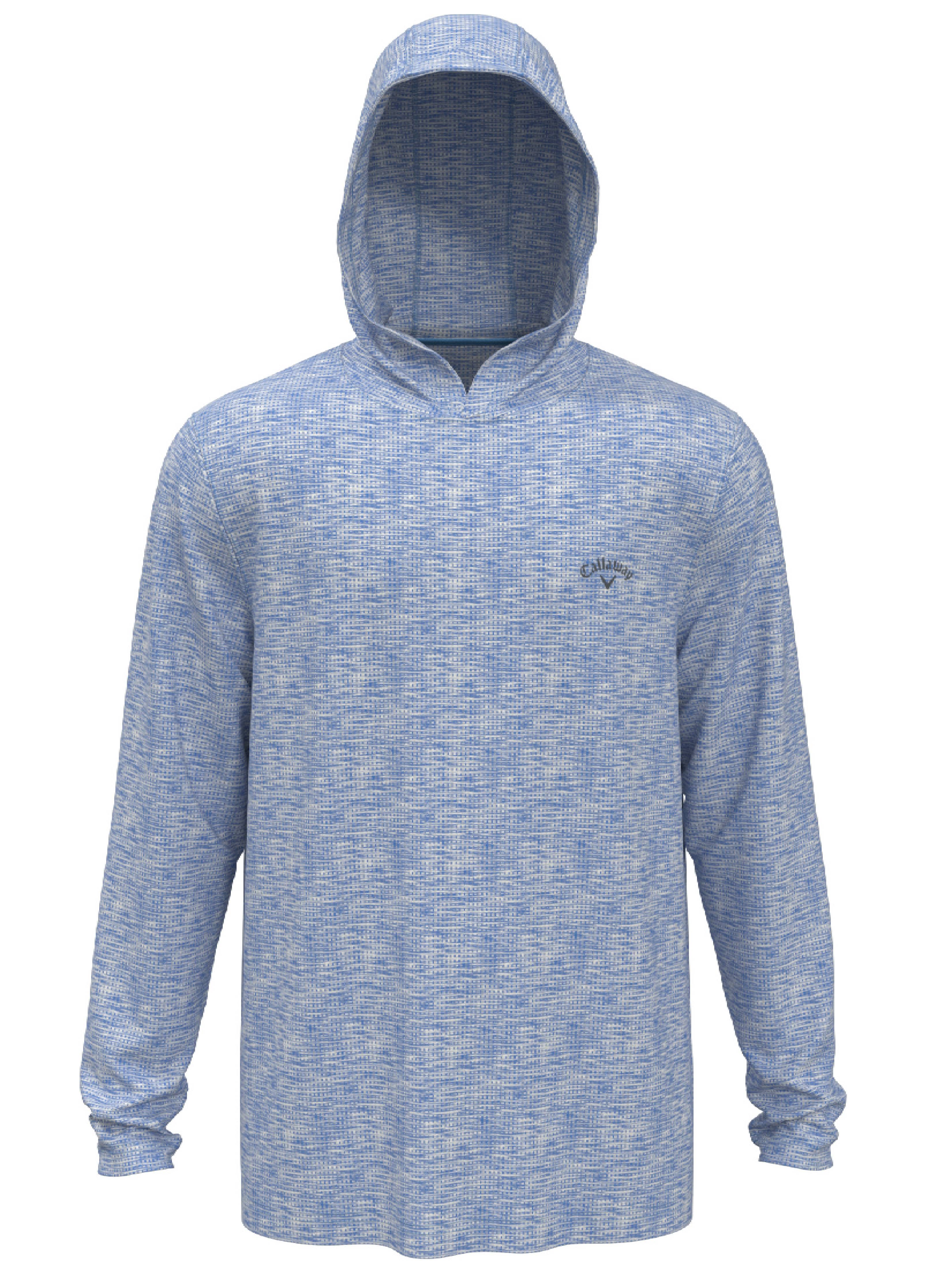 Men's Textured Coastal Hoodie - Soft & Stylish Pullover for Casual Wear, Outdoor Adventures & Travel