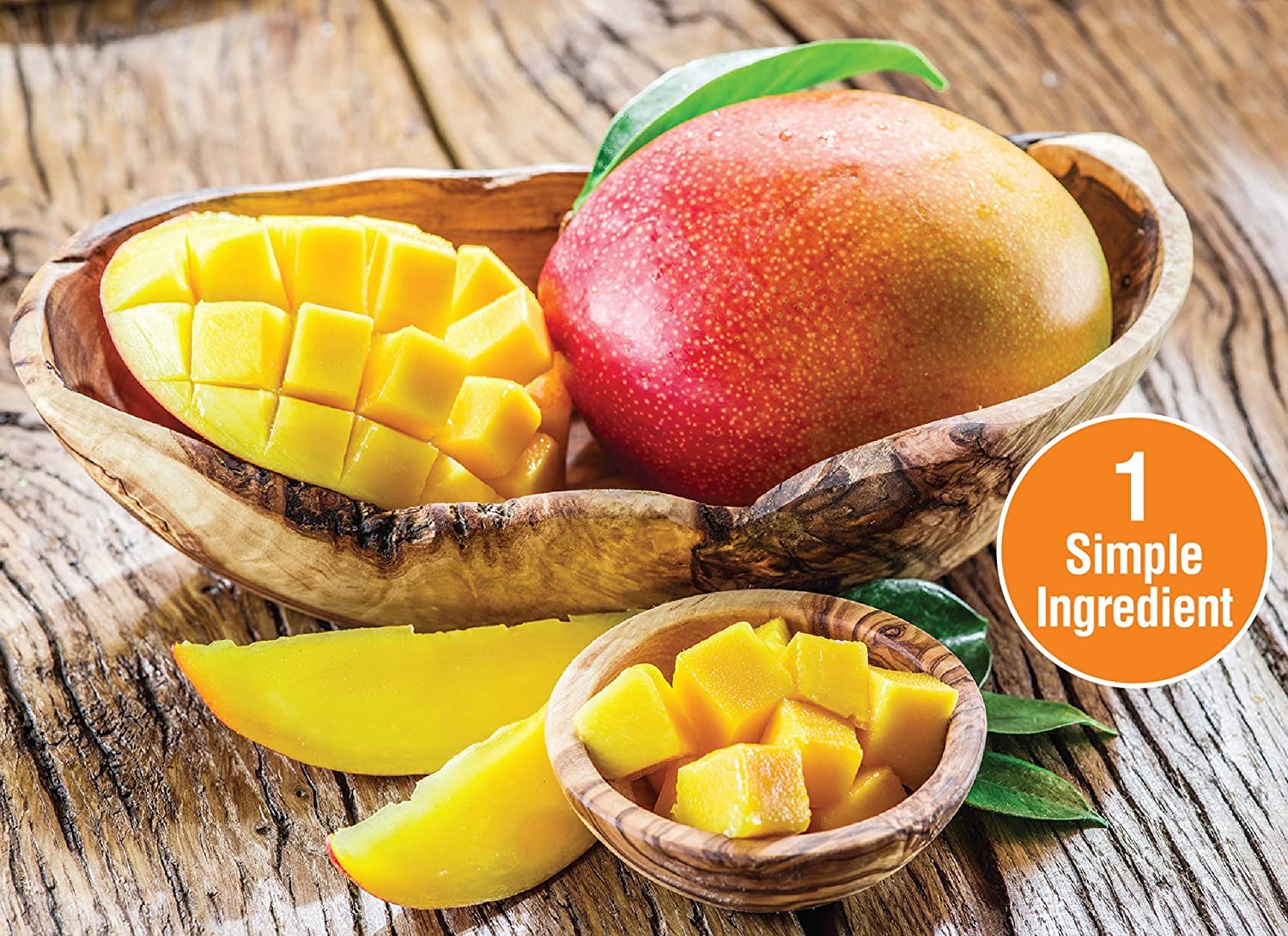 Premium Philippine Dried Mango Snacks - Healthy Vegan & Gluten Free Treat for Kids & Adults - No Preservatives - 4oz (Pack of 4) - Perfect for Lunchboxes, Office Snacks & Travel