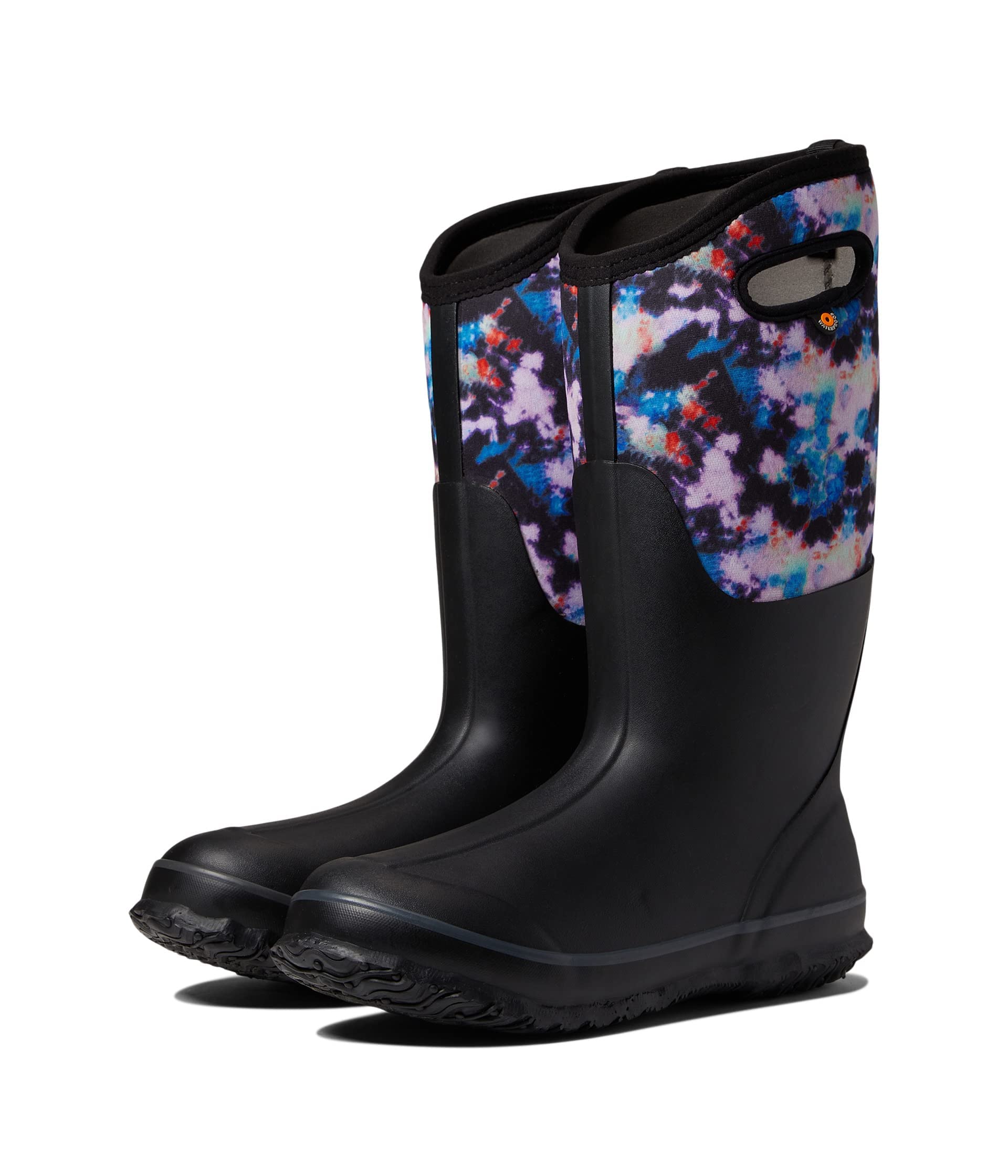 BOGS Women's Classic Tall Waterproof Rain Boots - Warm Winter Snow Boots for Outdoor Hiking, Gardening & Farm Work