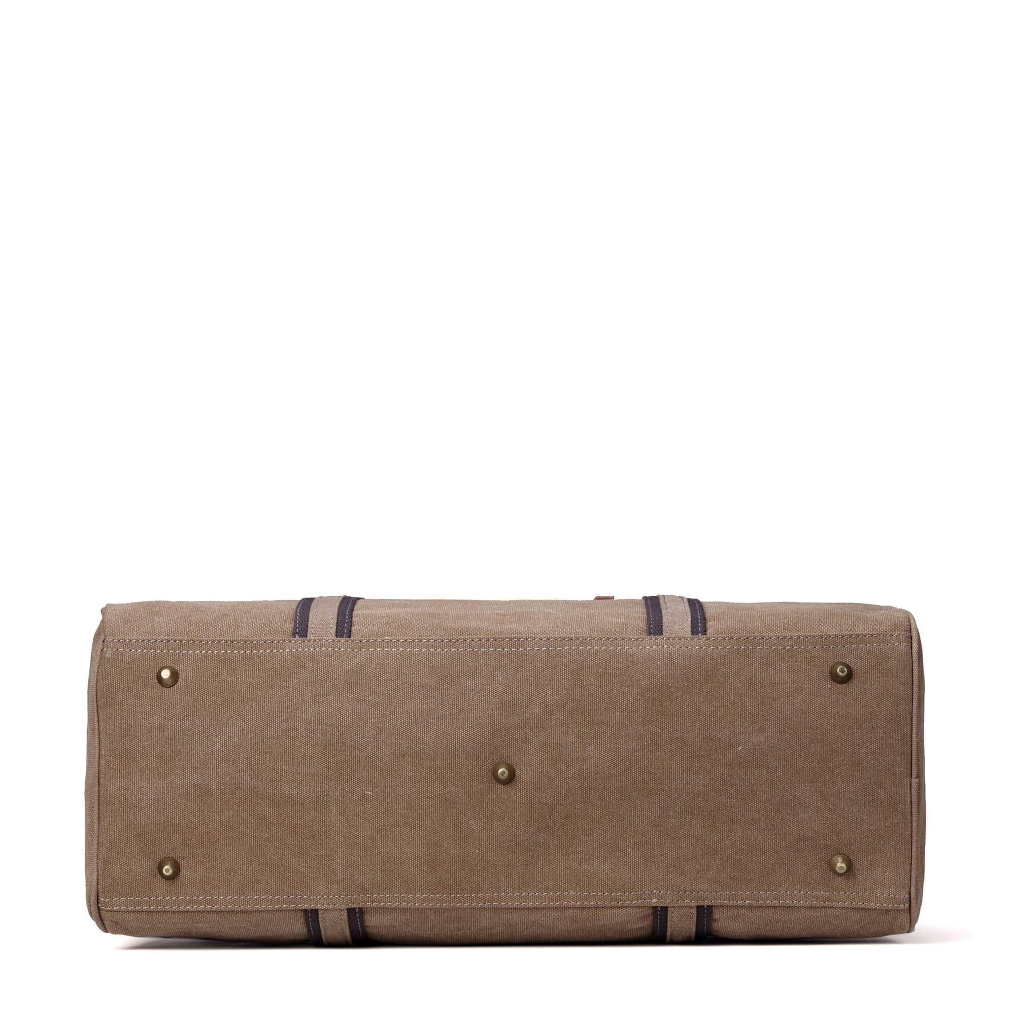 TRP0389 Troop London Classic Canvas Travel Duffel Bag - Large Waterproof Holdall for Gym, Weekend Trips & Air Travel - Durable Carry-On Luggage for Men & Women