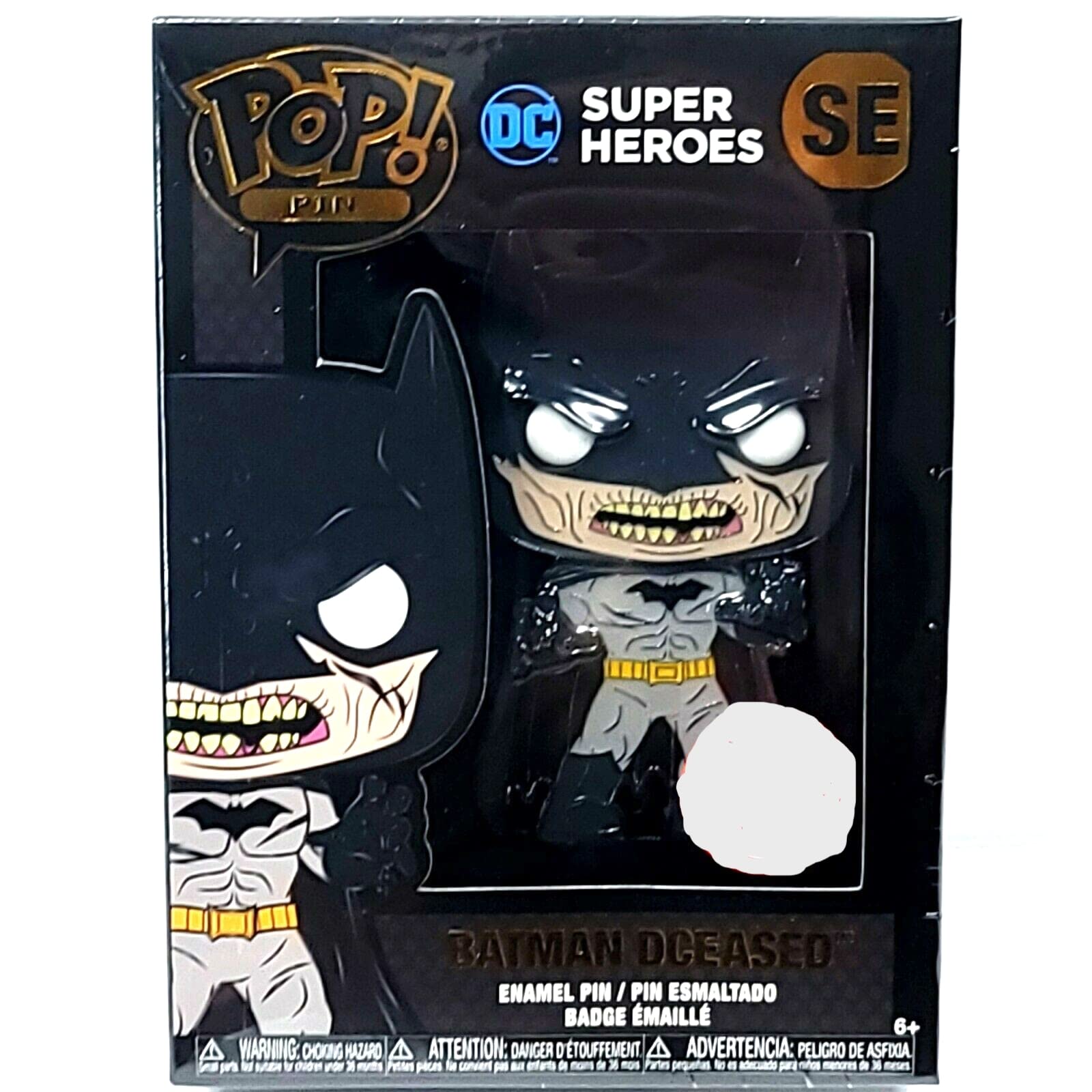 Batman Dceased #SE Pop Vinyl Figure - Limited Edition Collectible for DC Comics Fans - Perfect for Display, Gifts, and Comic Book Collections