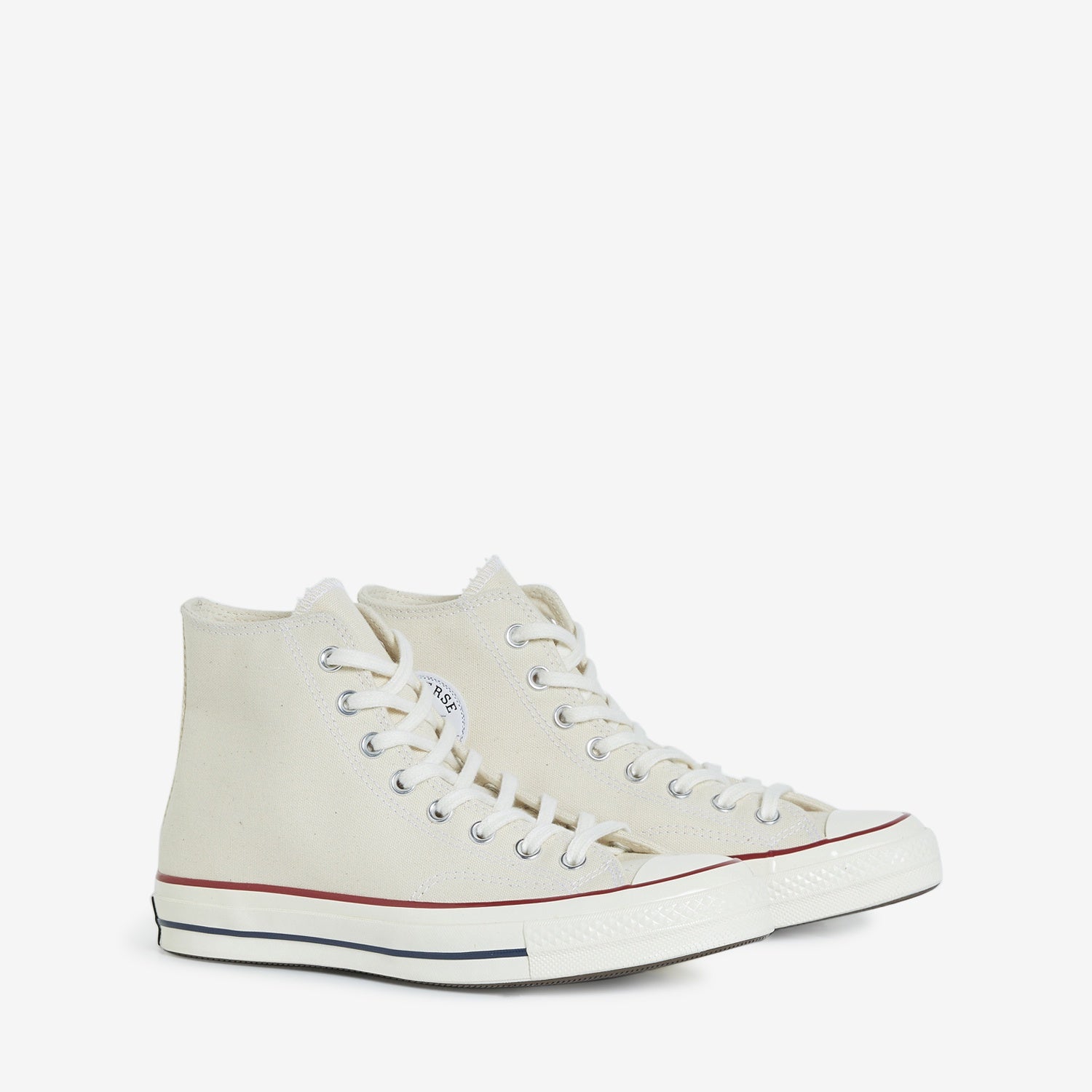 Chuck Taylor '70 Hi Top Sneakers in Parchment, Garnet & Egret - Vintage Style Canvas Shoes for Men & Women | Perfect for Casual Wear, Street Fashion & Retro Outfits