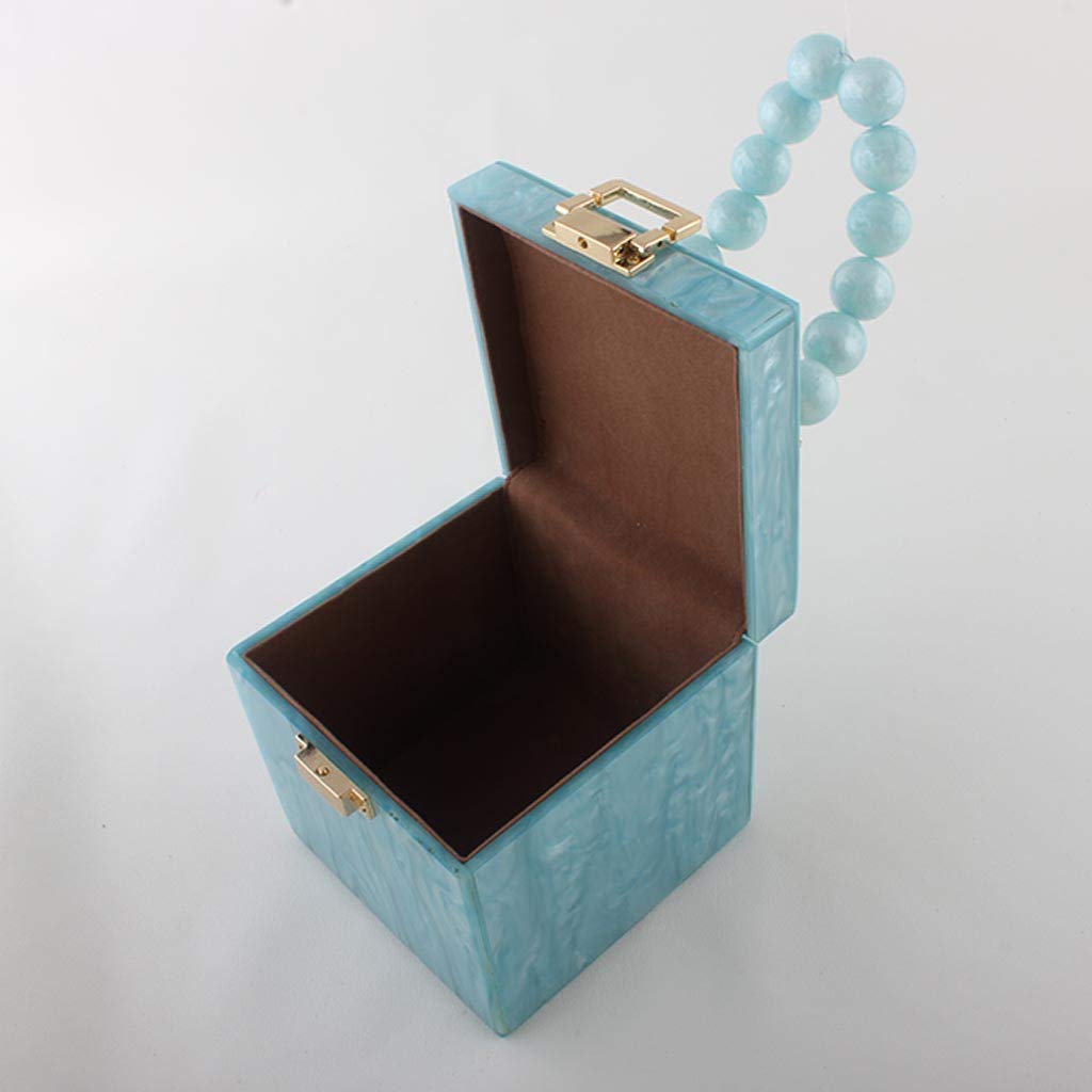 Stylish White Crossbody Bag for Women - Elegant Box Shape Clutch Purse for Wedding, Evening & Prom - Perfect Shoulder Bag for Bridal Party & Special Occasions