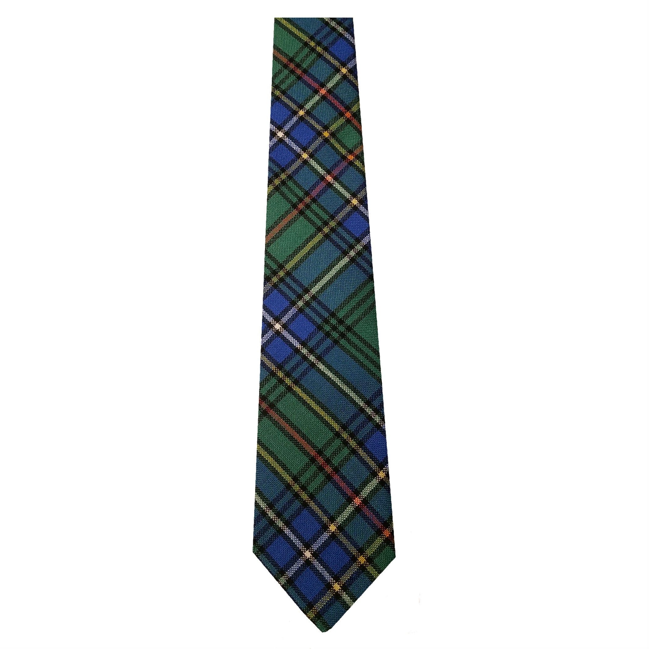 Premium Wool Tartan Neckties for Men - 27 Classic Ancient Color Patterns - Perfect for Weddings, Business Meetings & Formal Events