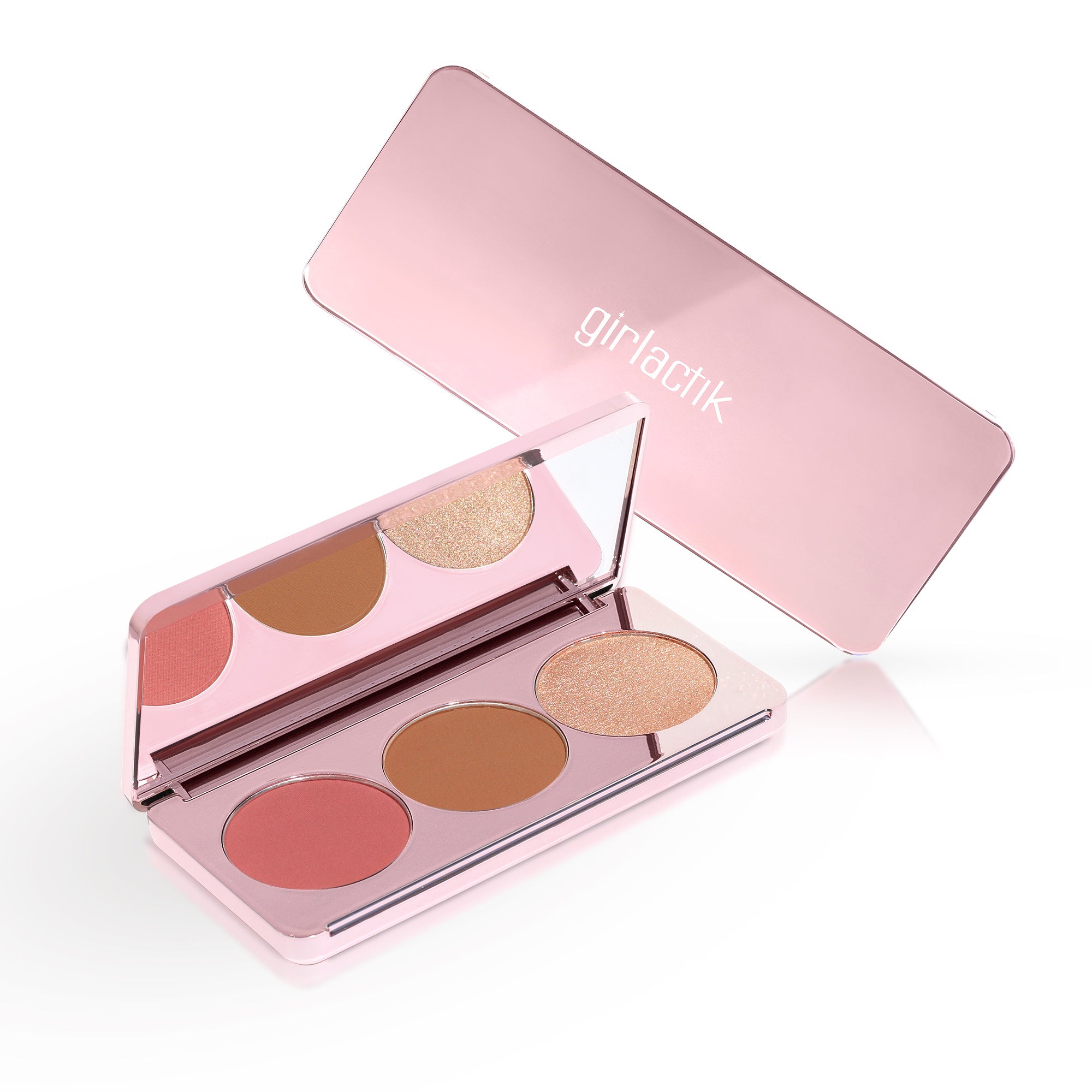 NEW Blush Me & Glow Face Palette - Contour & Highlight Makeup Kit for Cheeks & Eyes - Perfect for Everyday Glam & Special Occasions