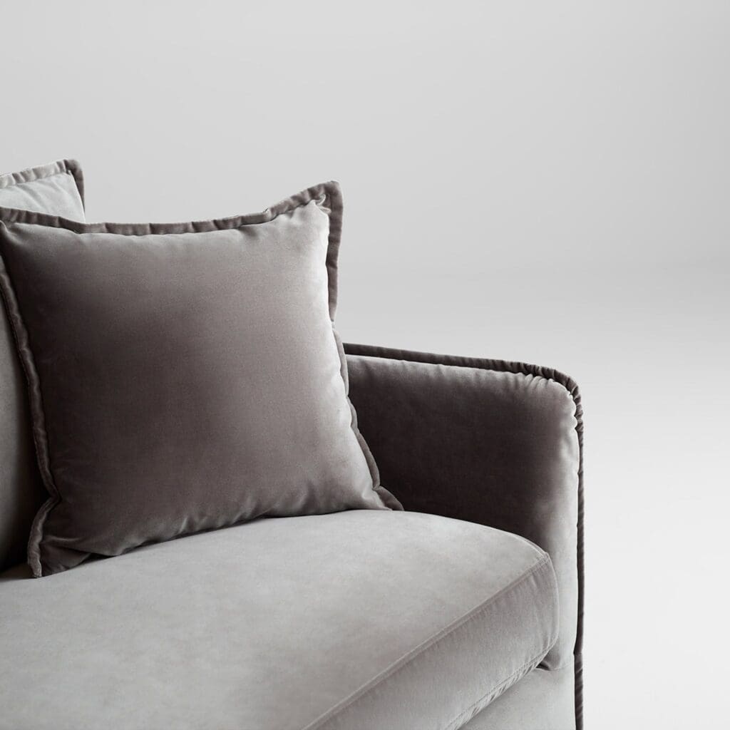 Cyan Design 11377 Sovente Sofa in Grey - Modern Living Room Furniture for Home & Office Comfort