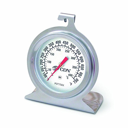 High Heat Oven Thermometer 100-750°F - Durable 2