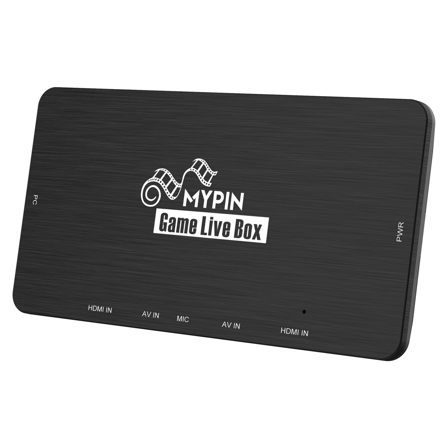 4K HDMI Game Capture Card for PS5, Xbox Series X & Switch - USB 3.0 Live Streaming Device with 1080P@60fps Recording, HDMI/AV/YPbPr Input - Perfect for Twitch, YouTube Gaming & Esports Broadcasts