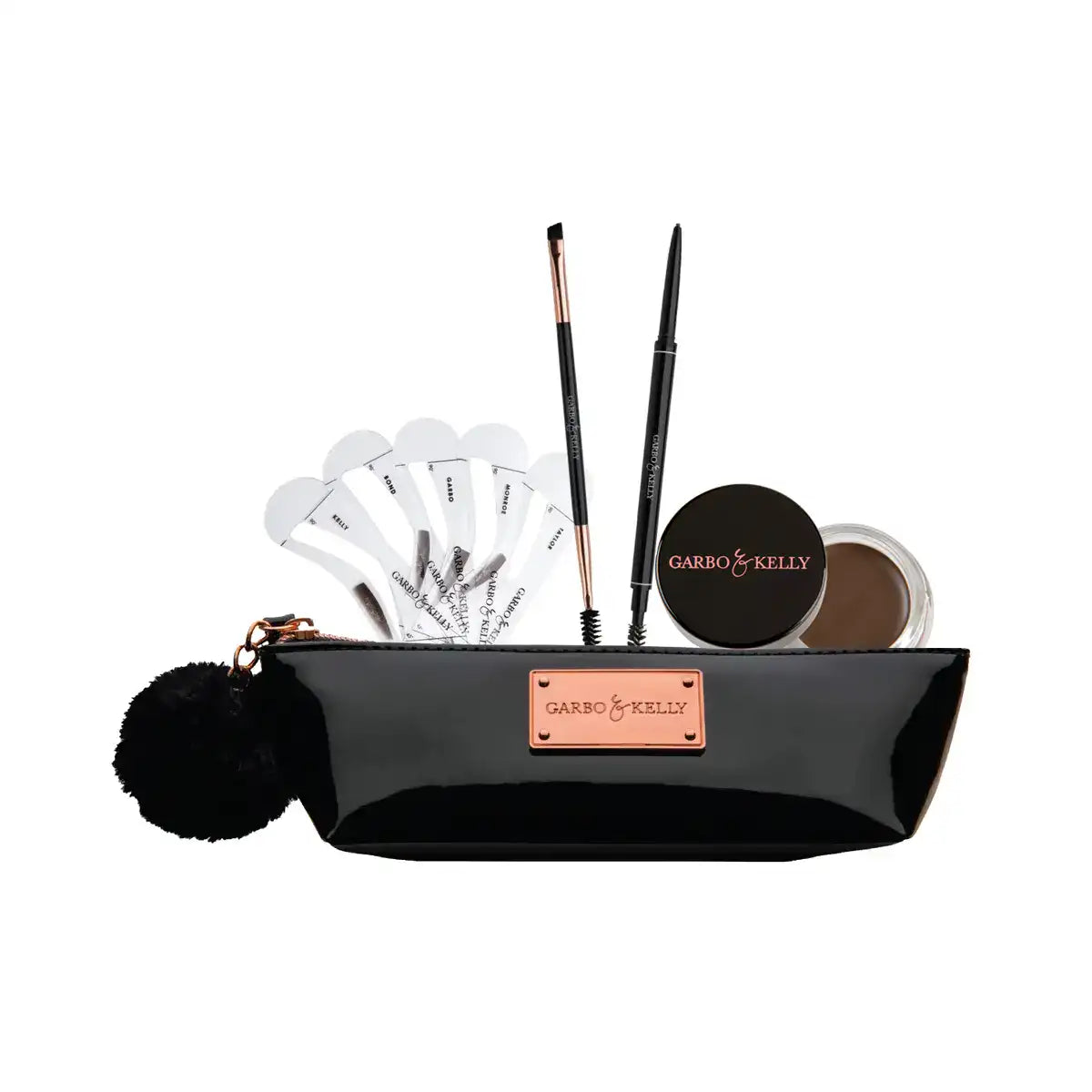 Brow Addict Set - Professional Eyebrow Shaping Kit for Perfect Arches | Ideal for Home Use, Salon Styling & Travel