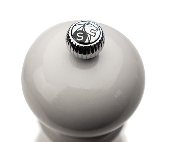 Peugeot Paris 7 Salt Mill - Premium Adjustable Ceramic Grinder, Pearl Grey | Perfect for Kitchen, Dining Table & Gourmet Cooking