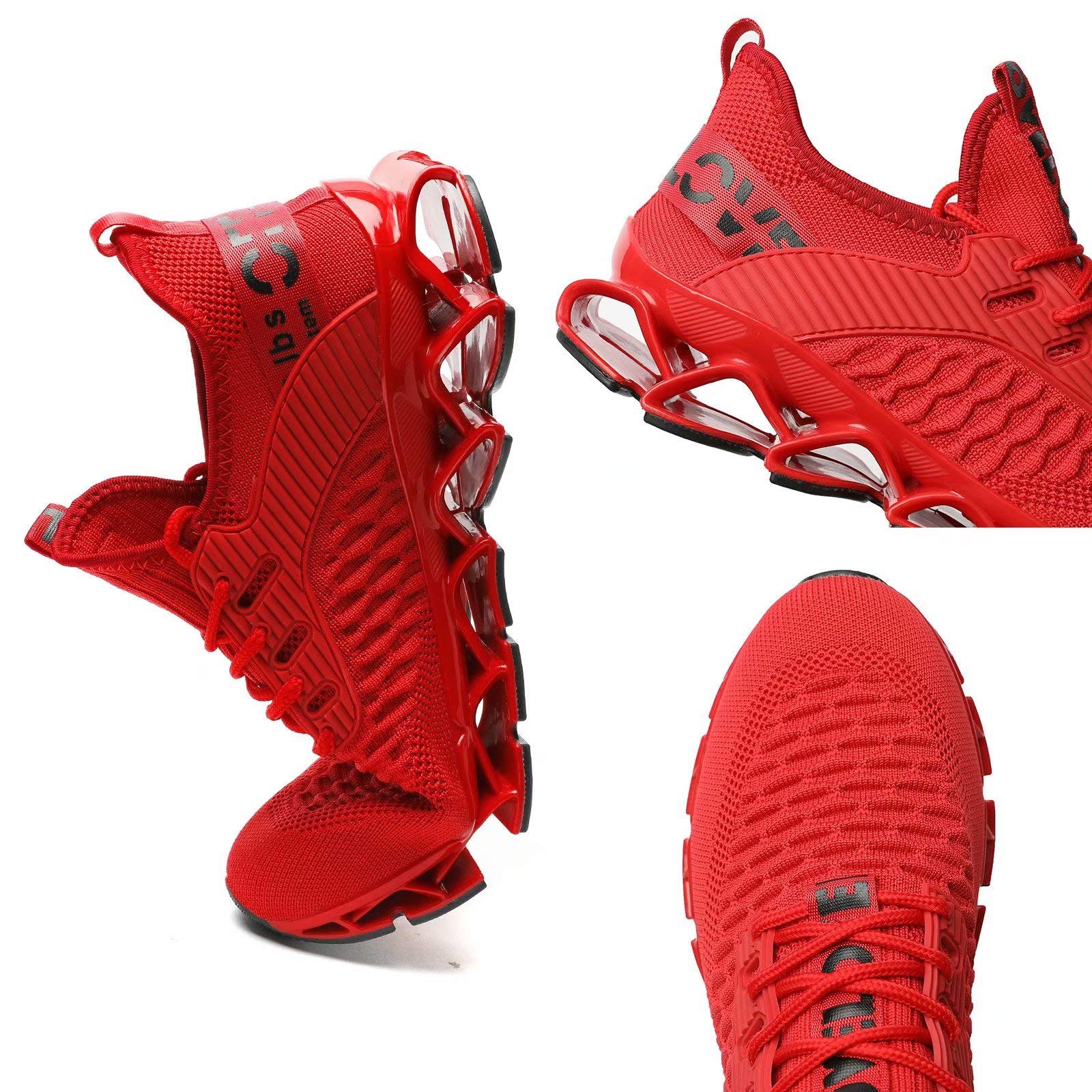 Vooncosir Men's Breathable Mesh Running Shoes - Lightweight Non-Slip Athletic Sneakers for Walking, Jogging & Gym Workouts | Comfortable Casual Shoes for Daily Wear & Outdoor Activities