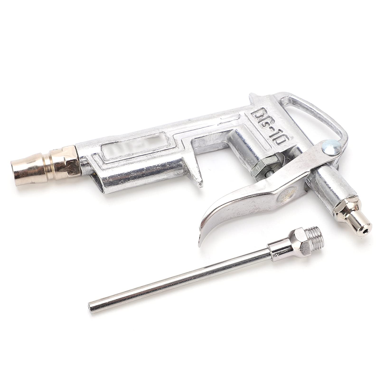Stainless Steel Air Blowing Tool with Precision Nozzle - High Pressure Air Duster for Electronics, PC, Keyboard & Workshop Cleaning