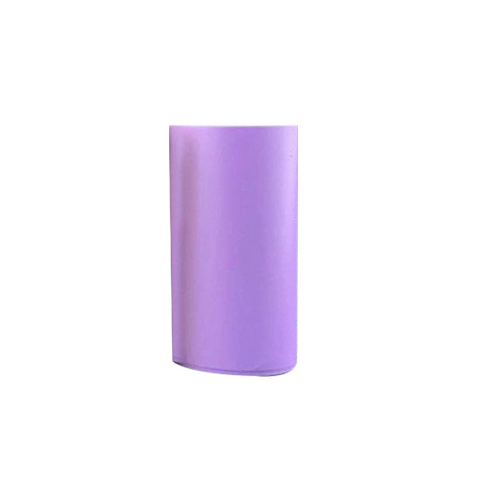 Self-Adhesive Thermal Sticker Printing Paper 57x30mm - Compatible with Paperang Photo Printer (Purple) - Perfect for DIY Labels, Scrapbooking & Craft Projects
