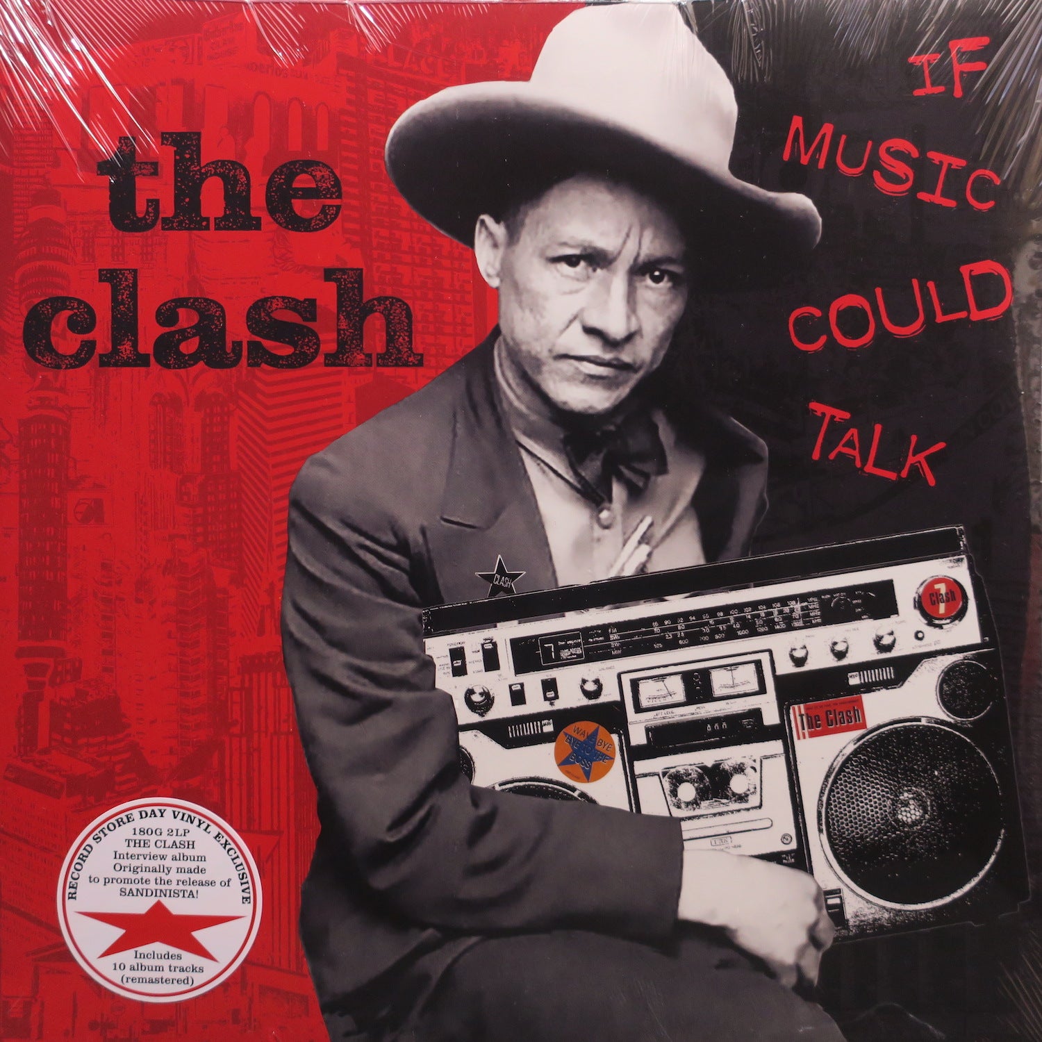 CLASH 'If Music Could Talk' RSD21 Remastered 180g Vinyl 2LP - Limited Edition Punk Rock Record for Music Collectors & Audiophiles - Perfect for Home Listening & DJ Sets