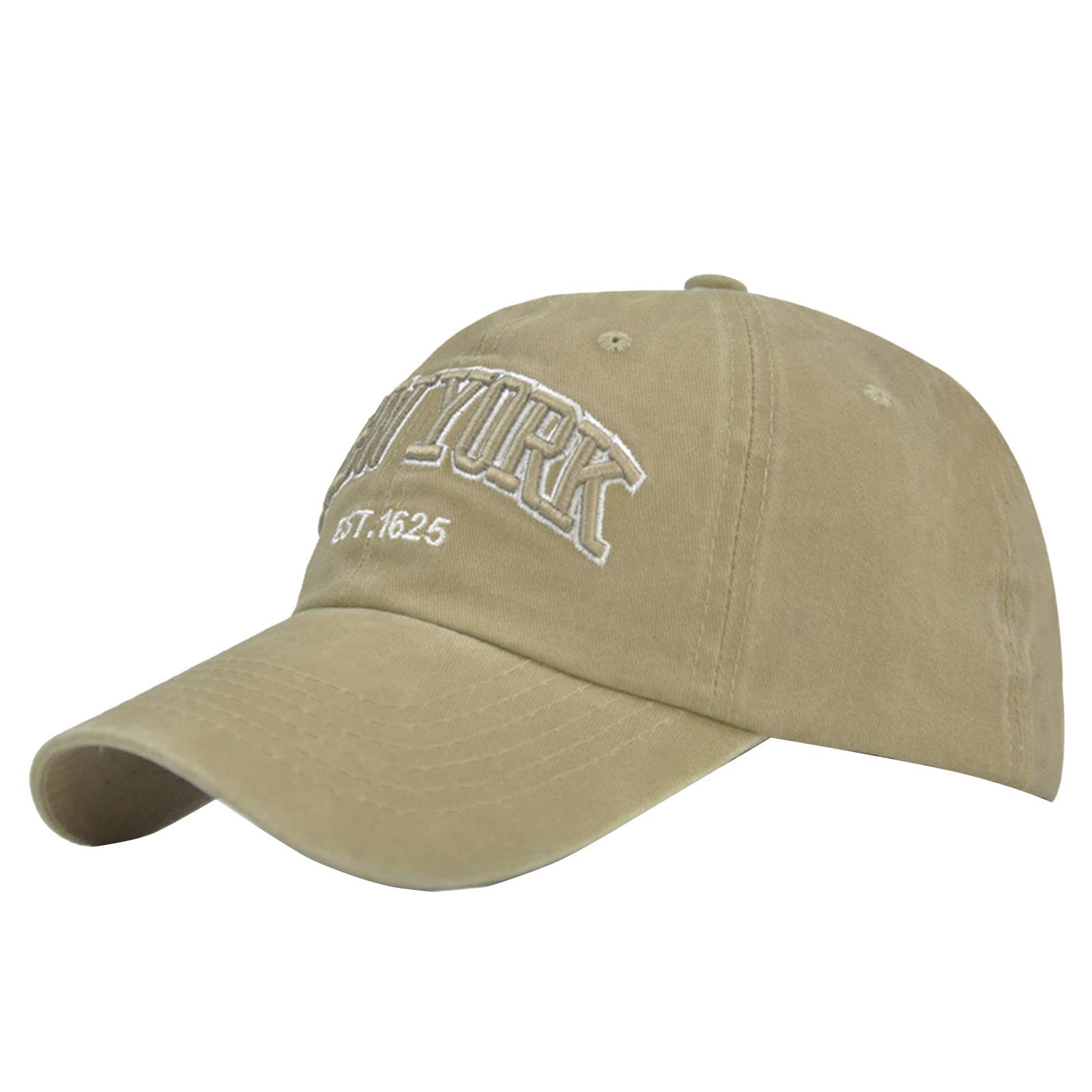 Stylish Embroidery Baseball Cap - Adjustable Cotton Hip Hop Trucker Hat for Men & Women | Sun Protection Letter Design | Perfect for Winter, Outdoor Sports & Casual Wear