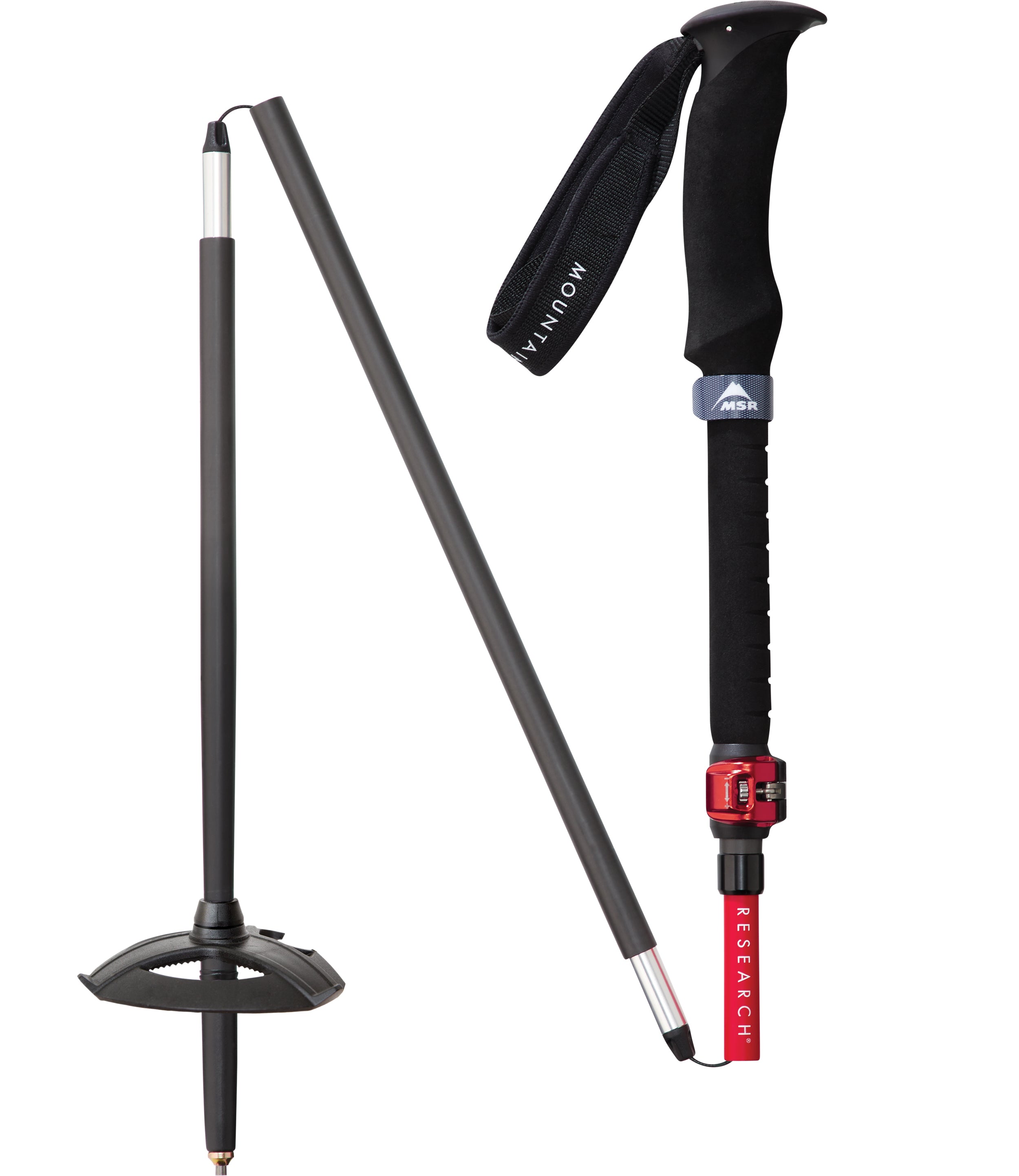 MSR DynaLock Ascent Trekking Poles - Lightweight Adjustable Hiking Poles for Men & Women - Perfect for Backpacking, Mountain Climbing & Outdoor Adventures