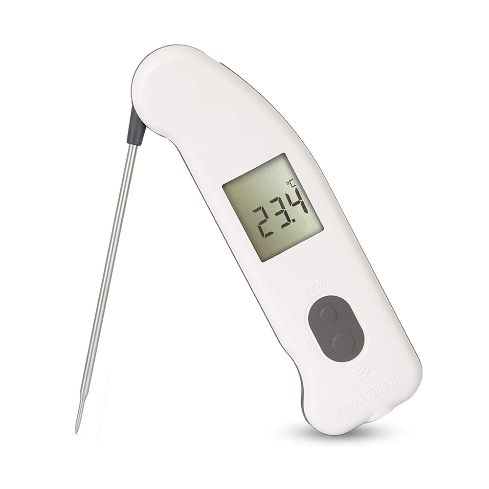 Fast and Accurate Thermapen Infrared Thermometer Probe - Digital Instant Read for Cooking, Grilling, BBQ, and Baking - Perfect for Meat, Candy, and Home Kitchen Use
