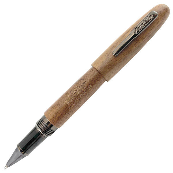 Conklin All American Limited Edition Rollerball Pen - Golden Walnut with Gunmetal Trim | Premium Writing Instrument for Business, Gifts & Collectors | Office, Journaling & Special Occasions