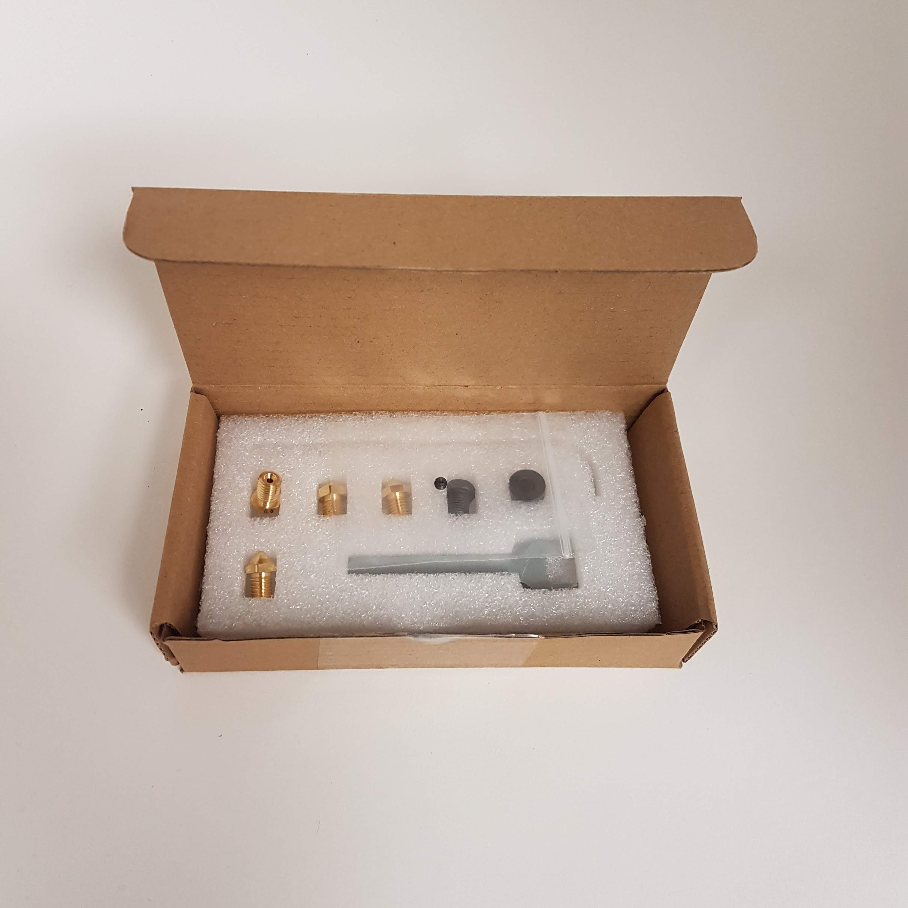Flashforge Guider IIS Nozzle and Gear Replacement Kit - High Precision 3D Printer Parts for Smooth Printing | Perfect for Home, Office & DIY Projects