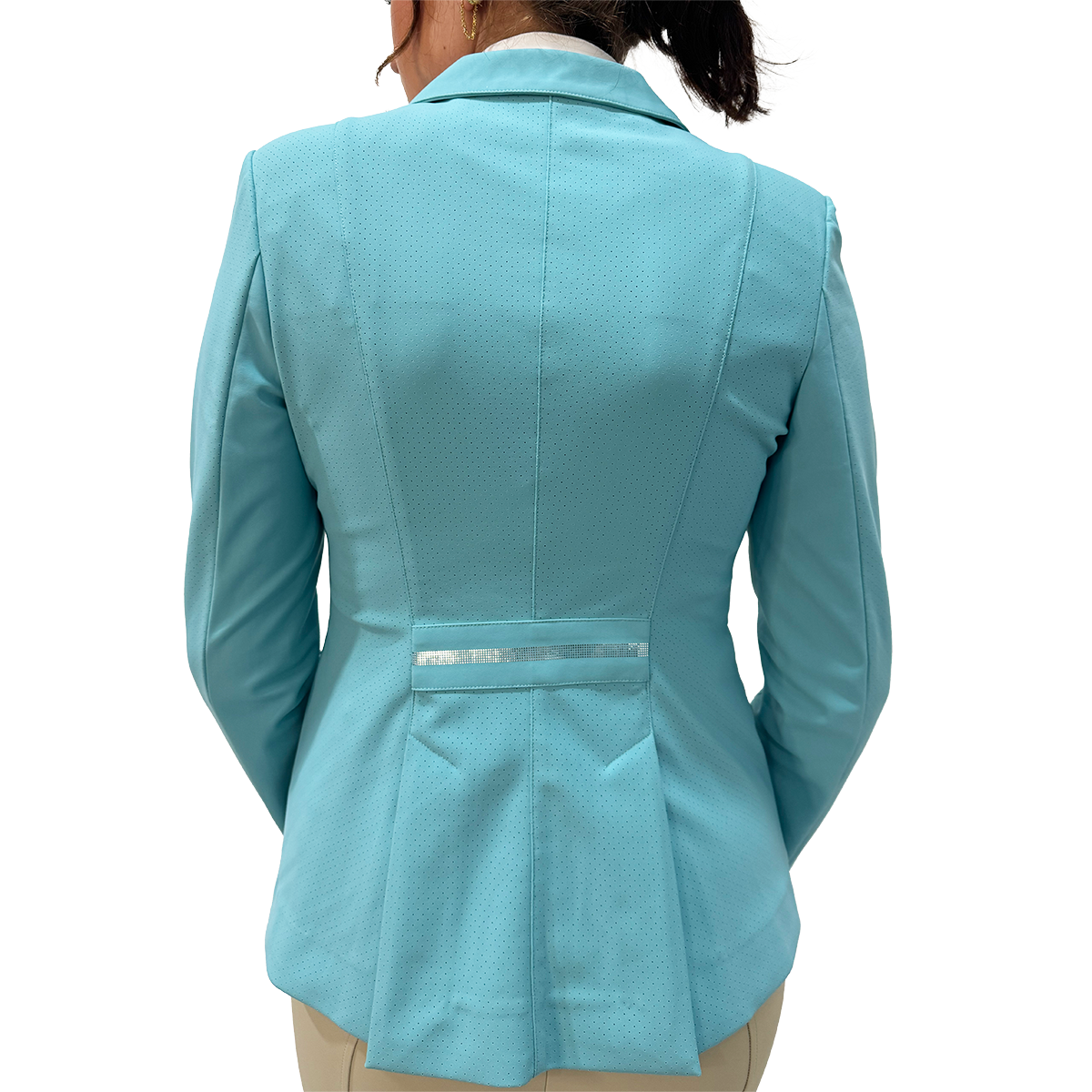 Equiline Women's Gamtig BX Tech Show Coat - Waterproof Equestrian Riding Jacket for Horseback Riding & Outdoor Activities