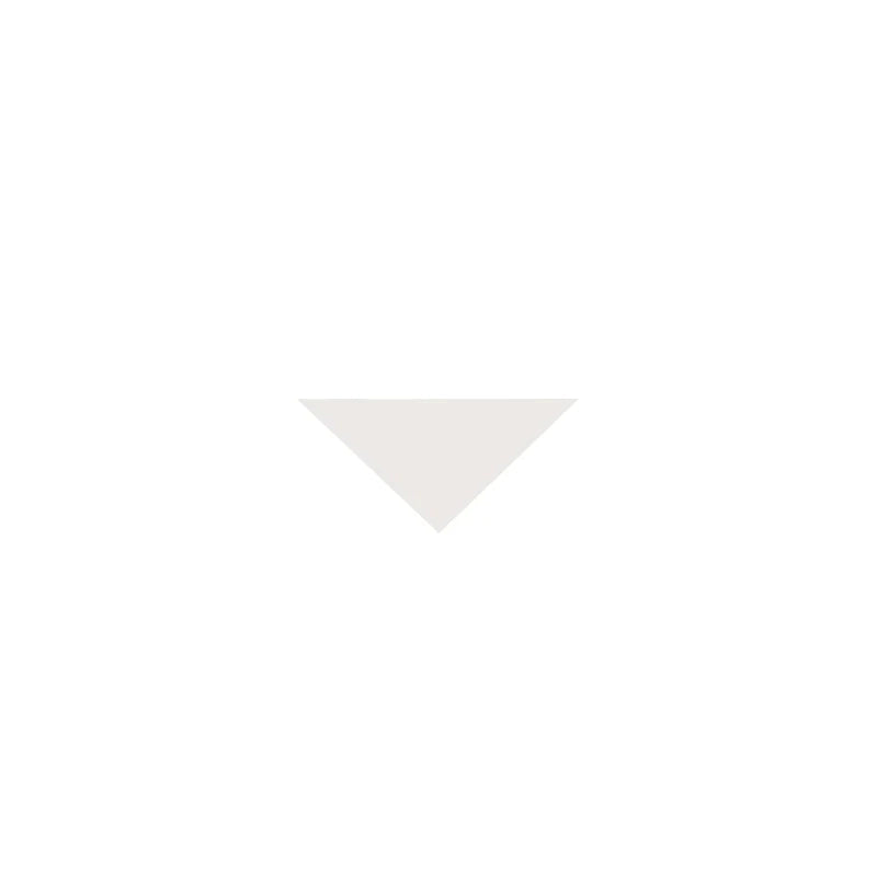 Klinker Triangel 3.5/3.5/5 cm White Winckelmans Granite Tile - Perfect for Kitchen Backsplash, Bathroom Walls & Fireplace Surrounds